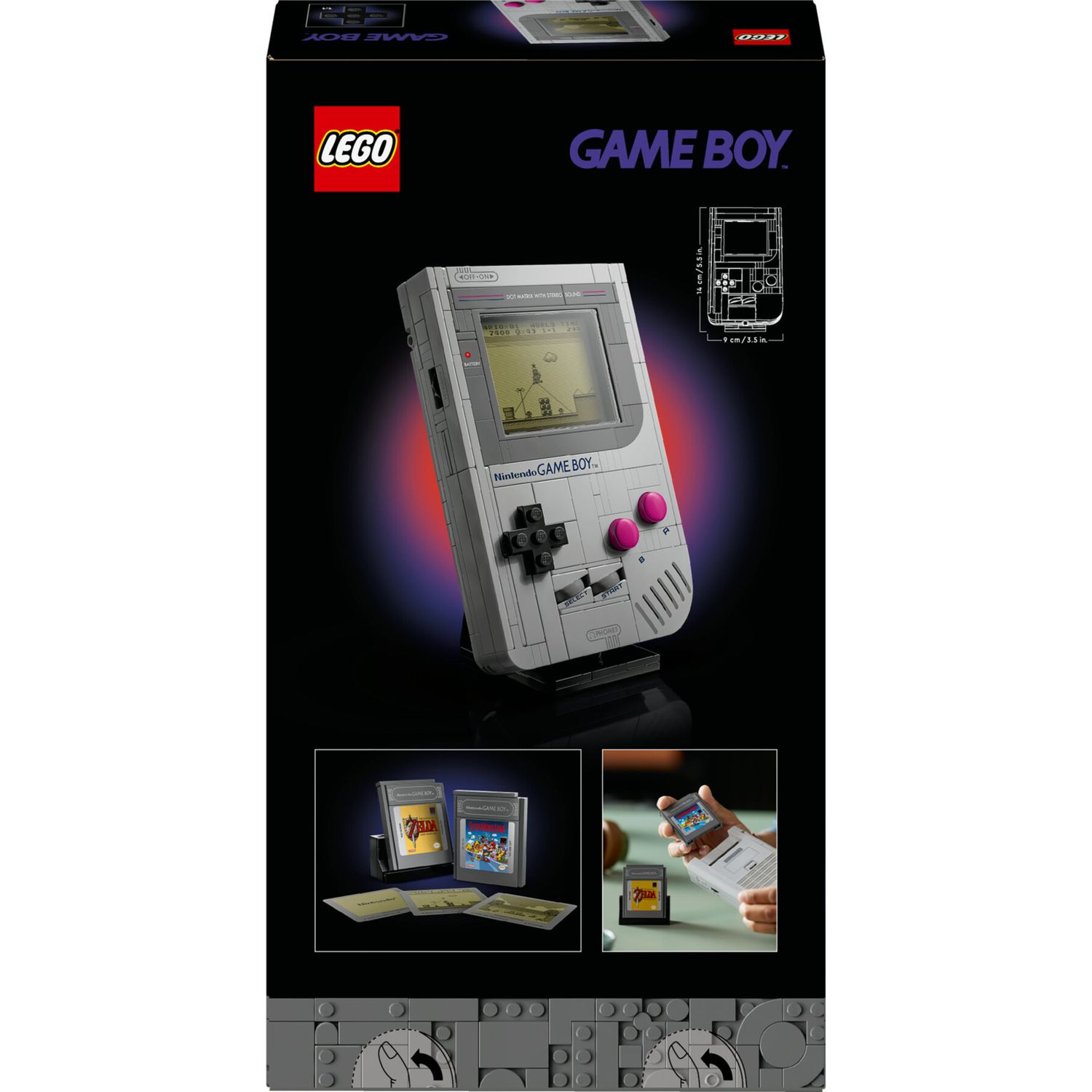 Lego super mario - 72046 - game boy nintendo, modellismo per adulti - LEGO® Super Mario™, Super Mario, Lego