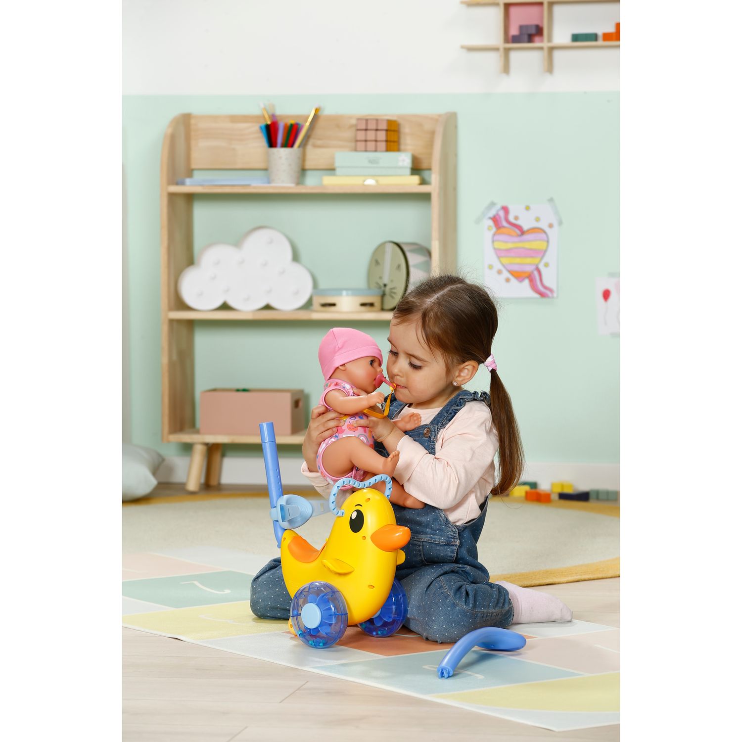 Baby born lena con papera berta - bambola 36cm con accessori - BABY BORN