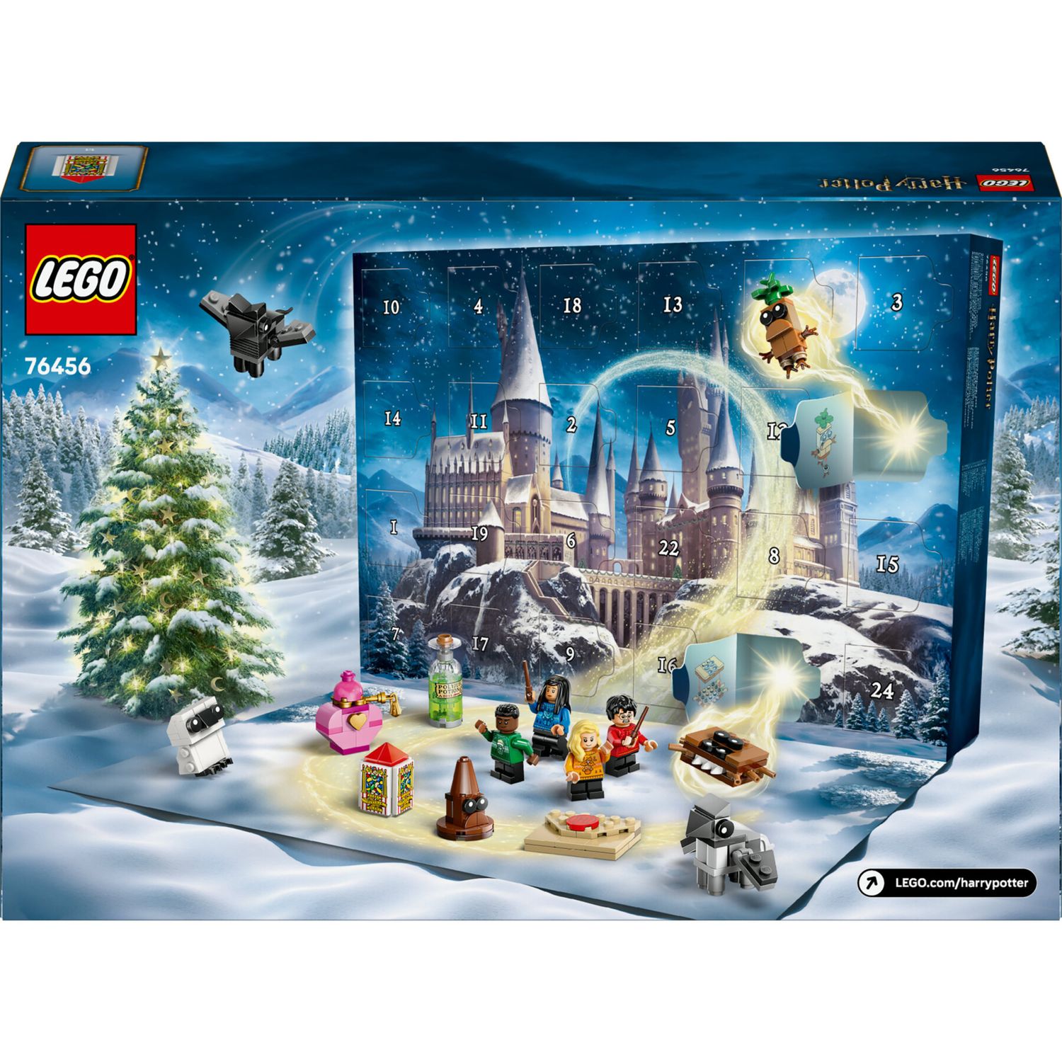 Lego harry potter - 76456 - calendario avvento harry potter 2025, gioco 7+ - Harry Potter, LEGO® Harry Potter™, Lego