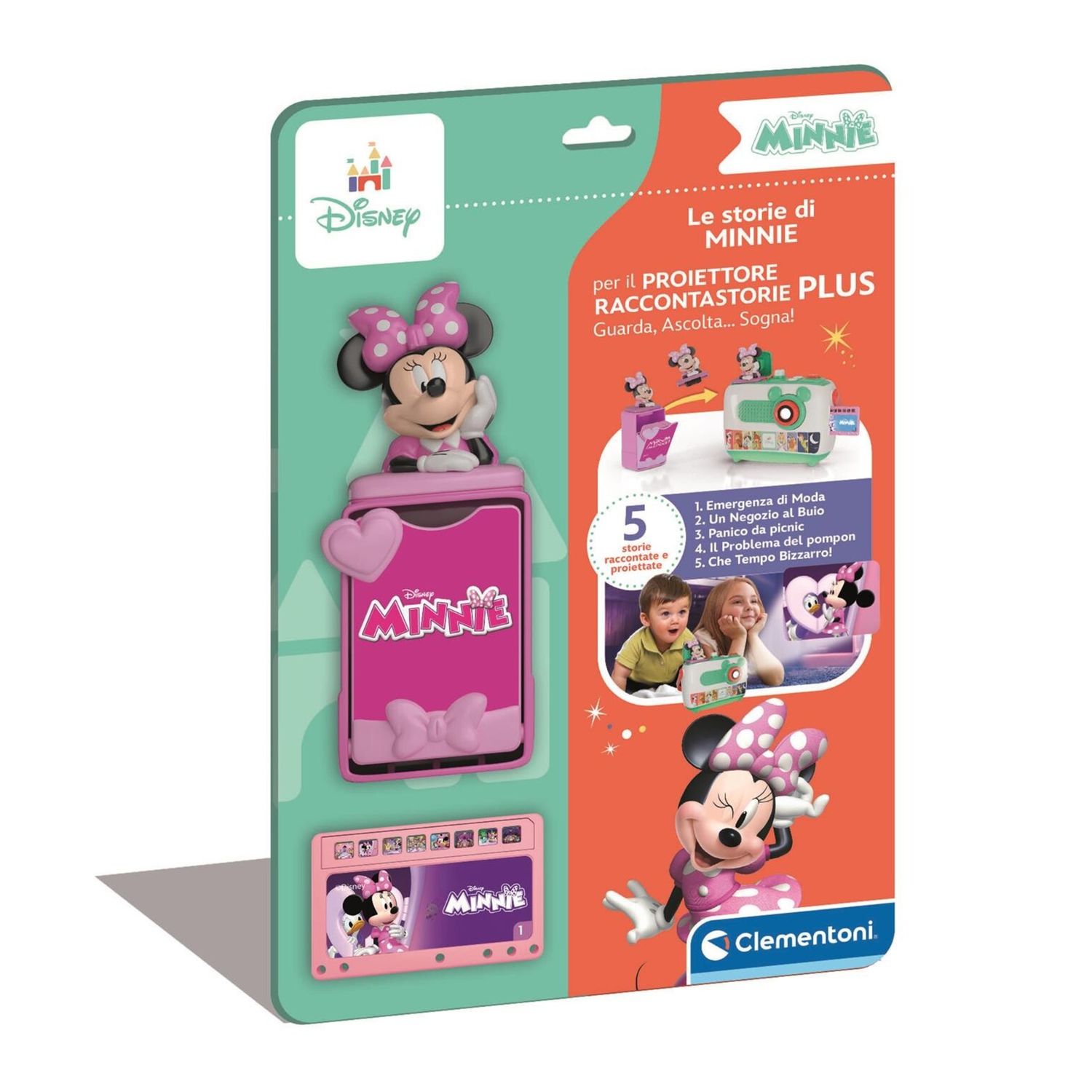 Cartucce proiettore minnie stories 17585 - clementoni - Minnie