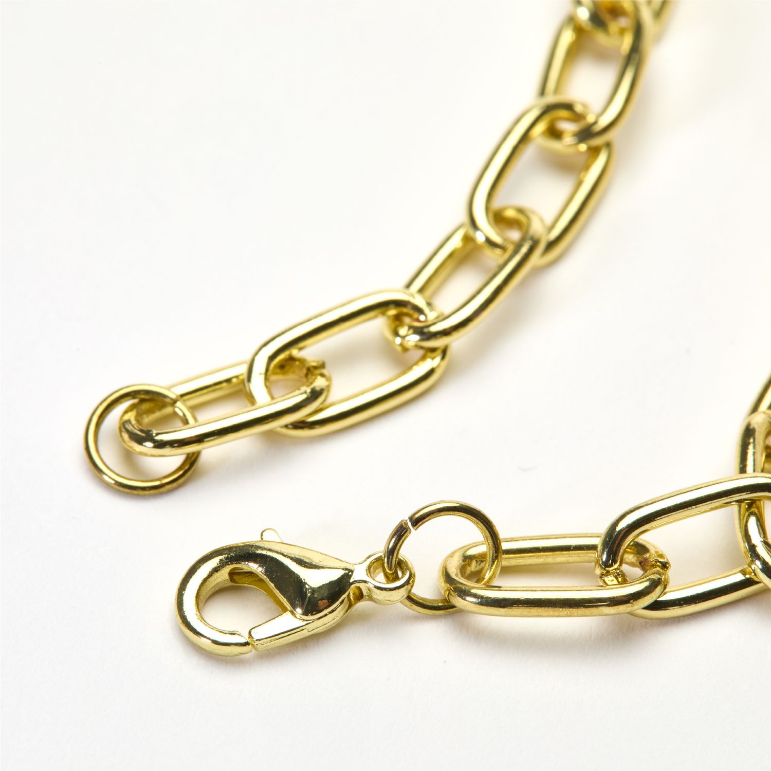 Fao schwarz® - bracciale charm squad gold con maglie oversize - FAO Schwarz