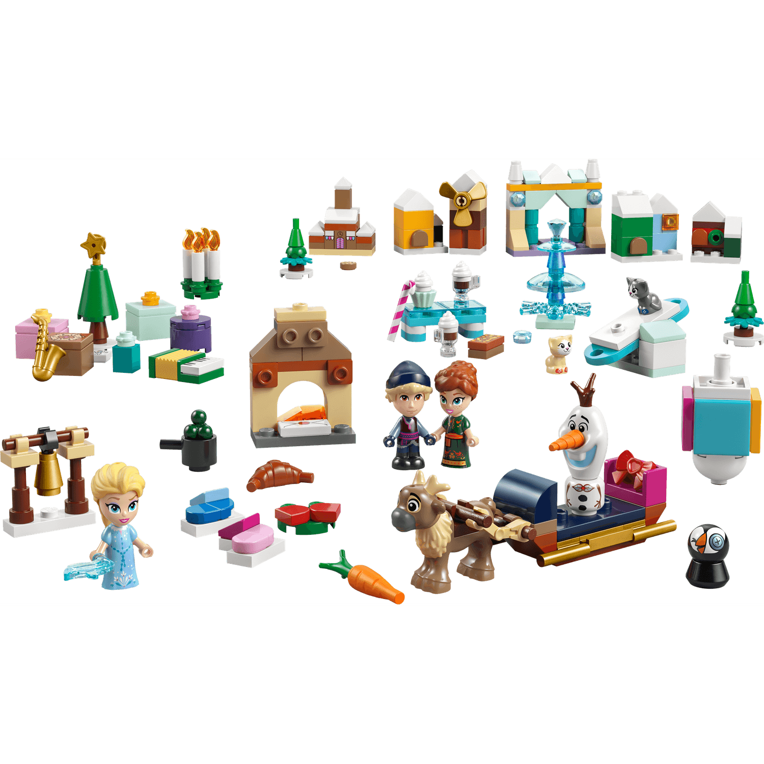 Lego disney frozen - 43273 - calendario avvento frozen 2025 per bambini 5+ - DISNEY PRINCESS, LEGO DISNEY PRINCESS, LEGO® Disney Frozen, Frozen