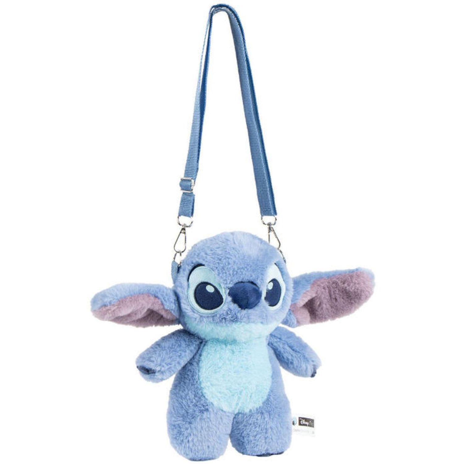 Borsetta peluche disney stitch 30x32 cm - morbida e capiente - Disney Stitch