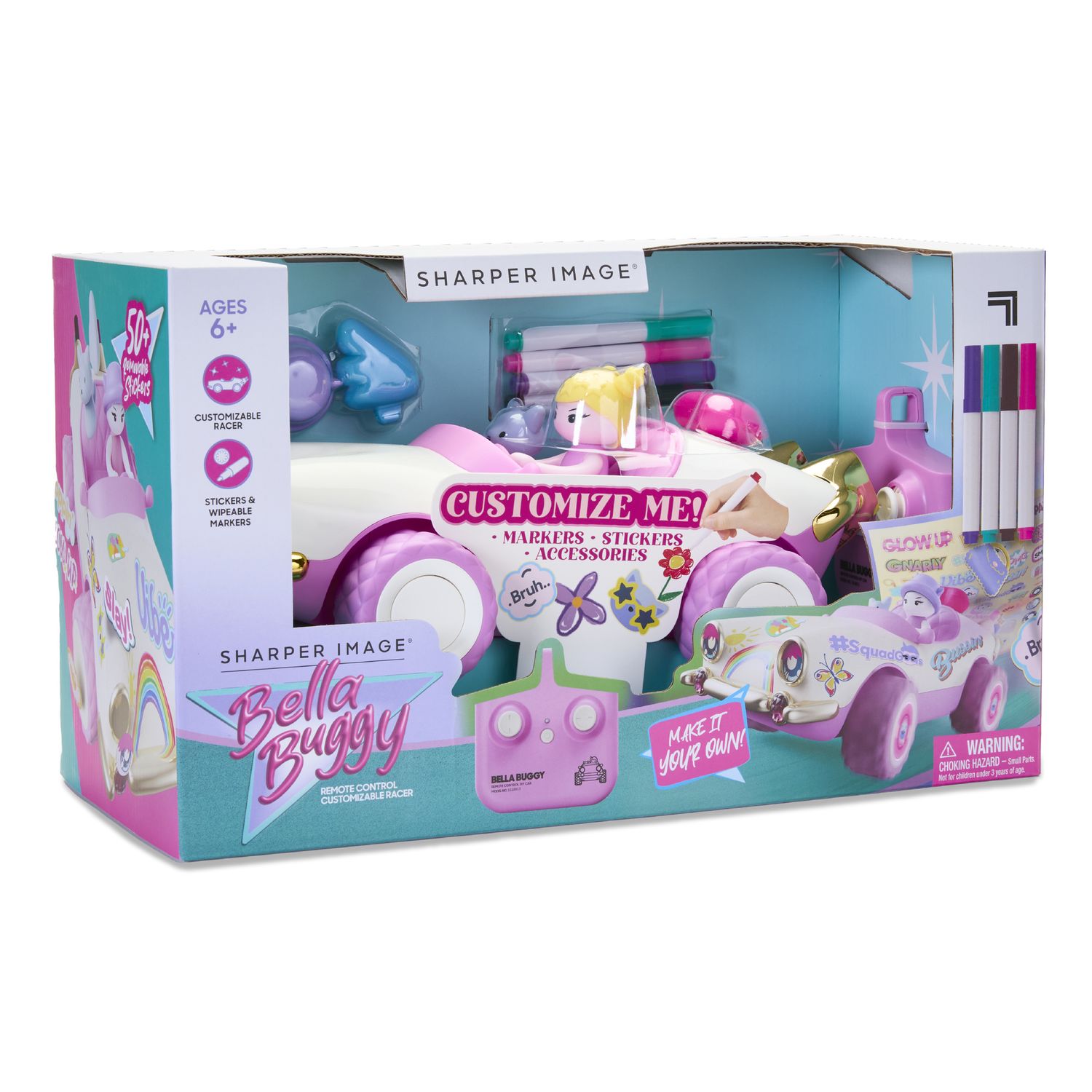 Bella buggy rc personalizzabile con accessori e stickers - sharper image - Sharper Image