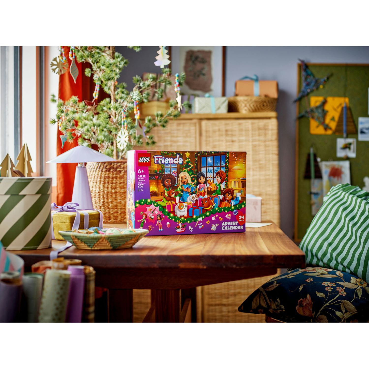 Lego friends - 42668 - calendario avvento friends 2025, sorpresa 6+ - LEGO FRIENDS, Lego