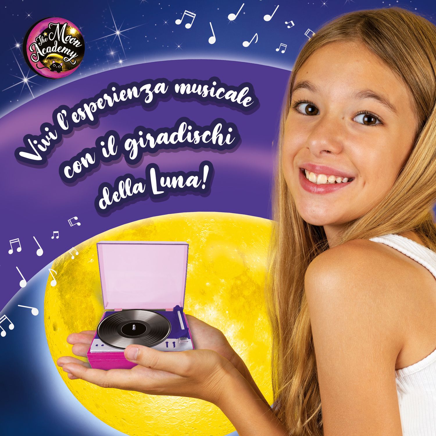 Kit creativo la musica della luna - the moon academy - LISCIANI