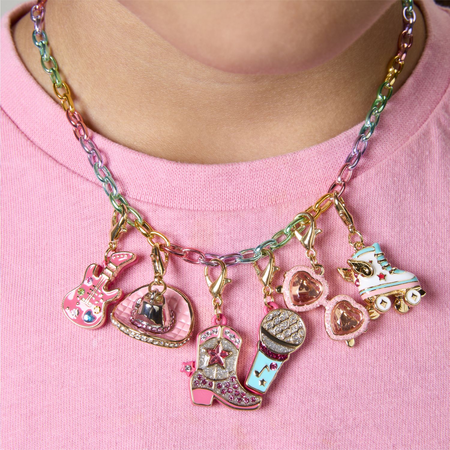 Collana fao schwarz® charm squad rainbow - FAO Schwarz