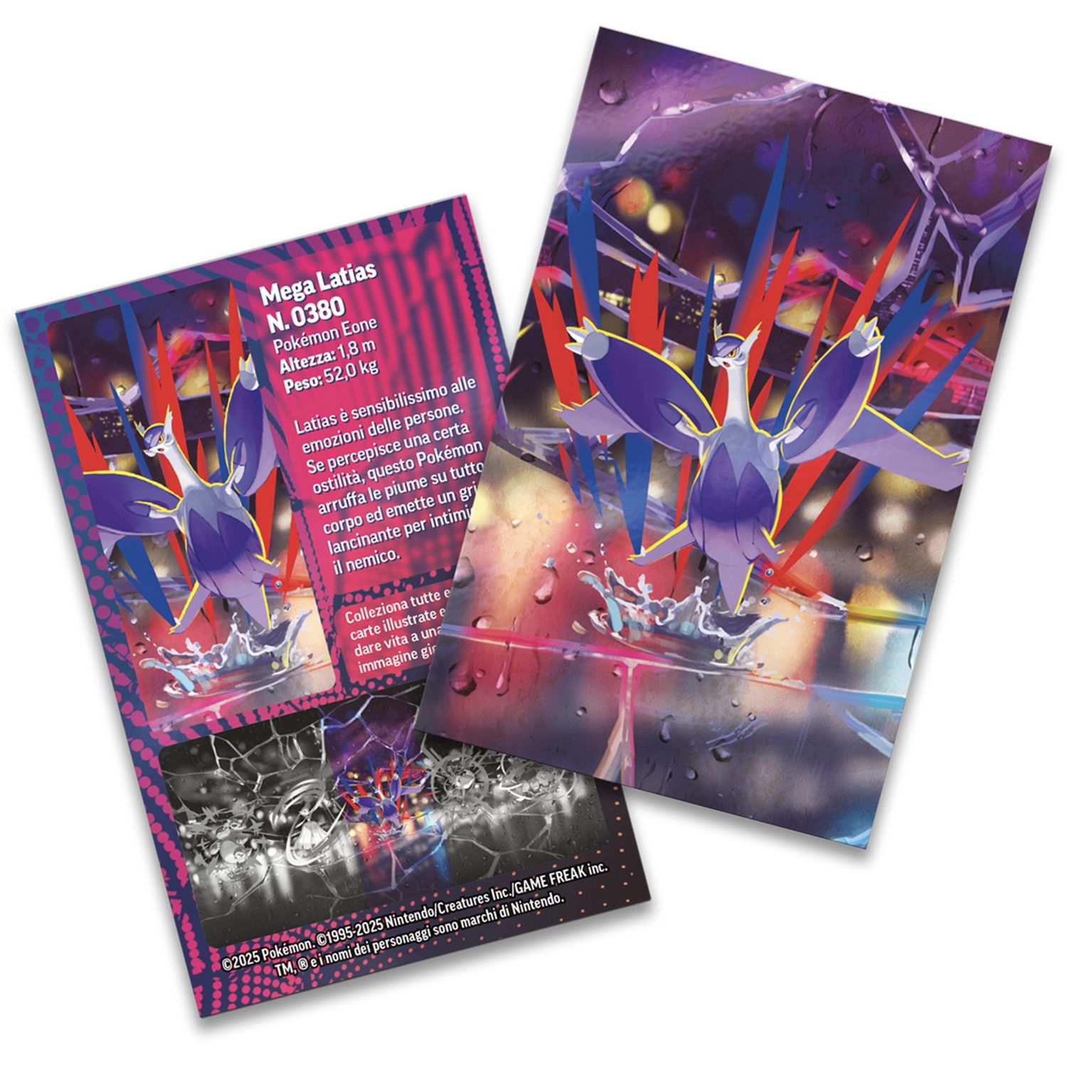 Pokémon - mini tin megaeroi - latta assortita da collezione con carte - POKEMON