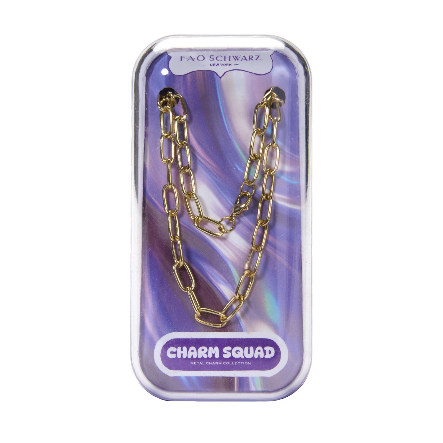 Collana in oro con ciondolo fao schwarz® charm squad - FAO Schwarz