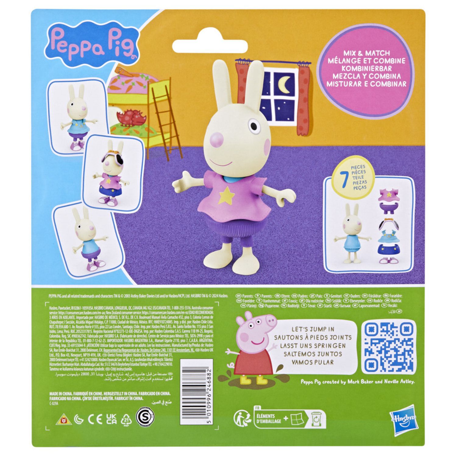 Peppa pig - dress-up peppa & friends, assortimento di bambole peppa pig - PEPPA PIG