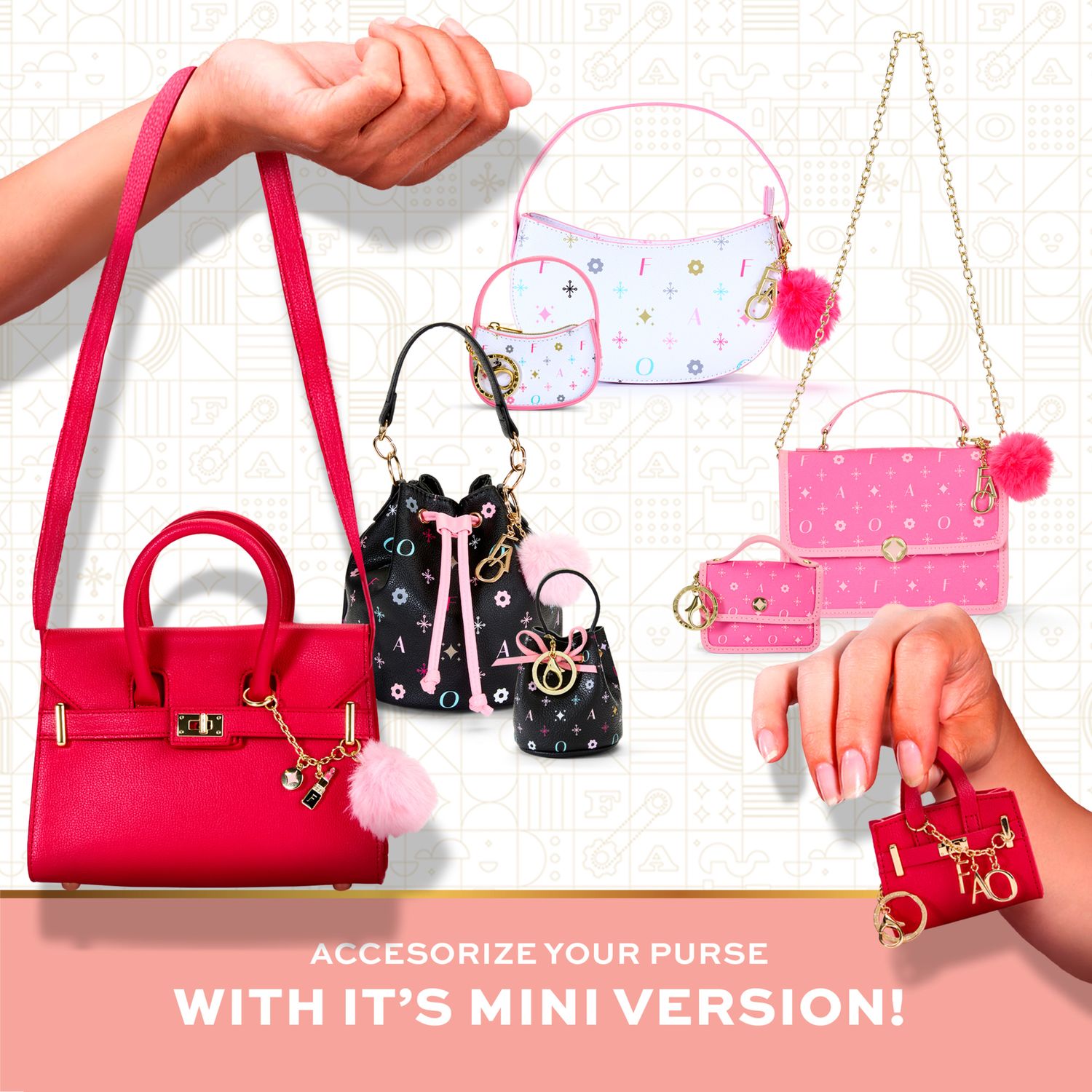 Mini borsa chelsea con patta fao schwarz® - FAO Schwarz