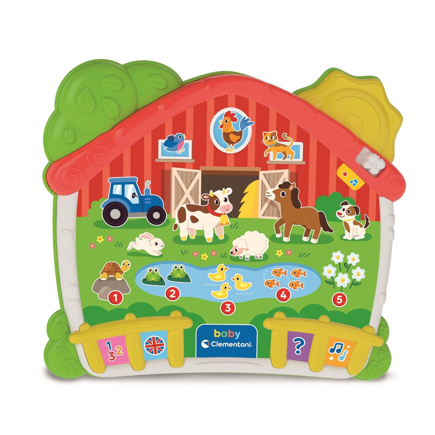 Fattoria musicale learn and sing 17516 - clementoni - BABY CLEMENTONI