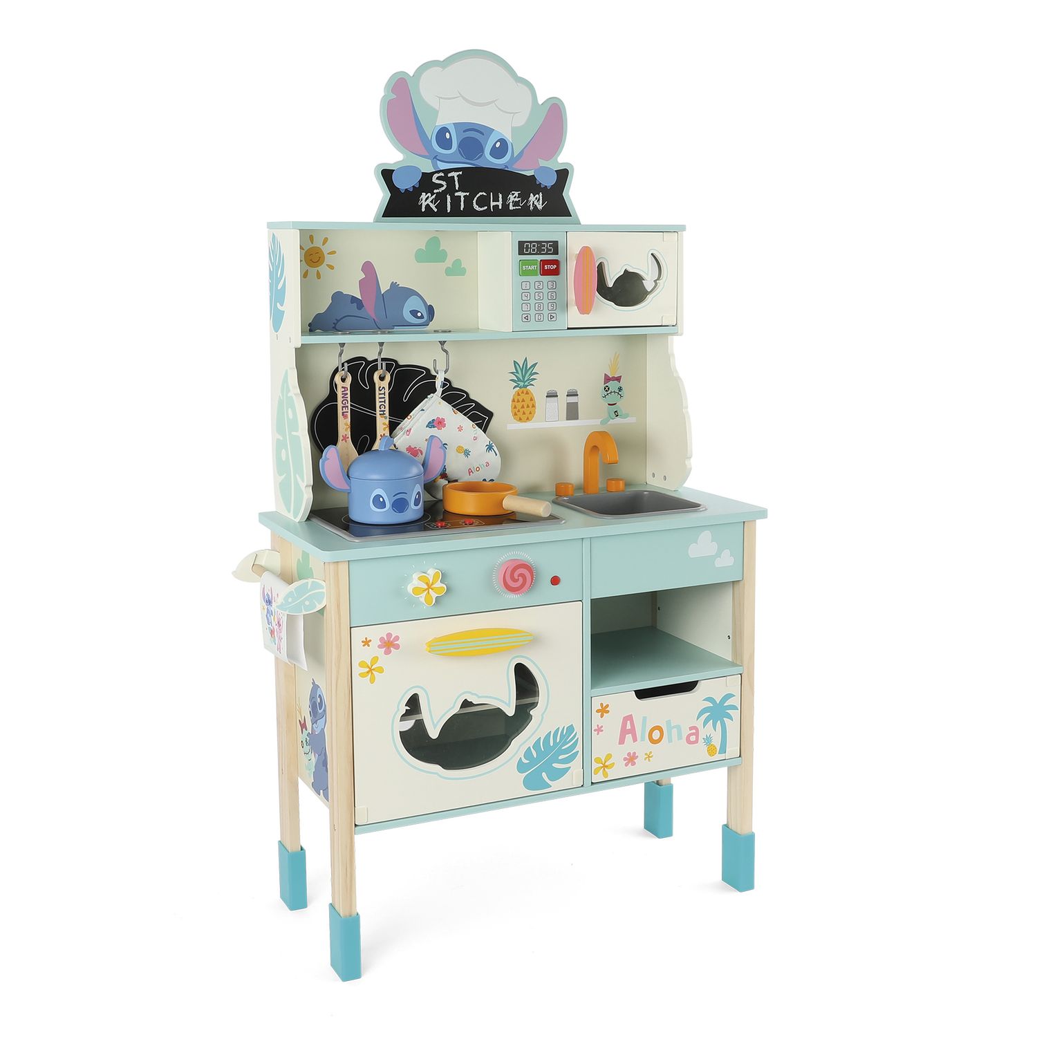 Cucina in legno disney stitch aloha - WOOD 'N' PLAY, Disney Stitch
