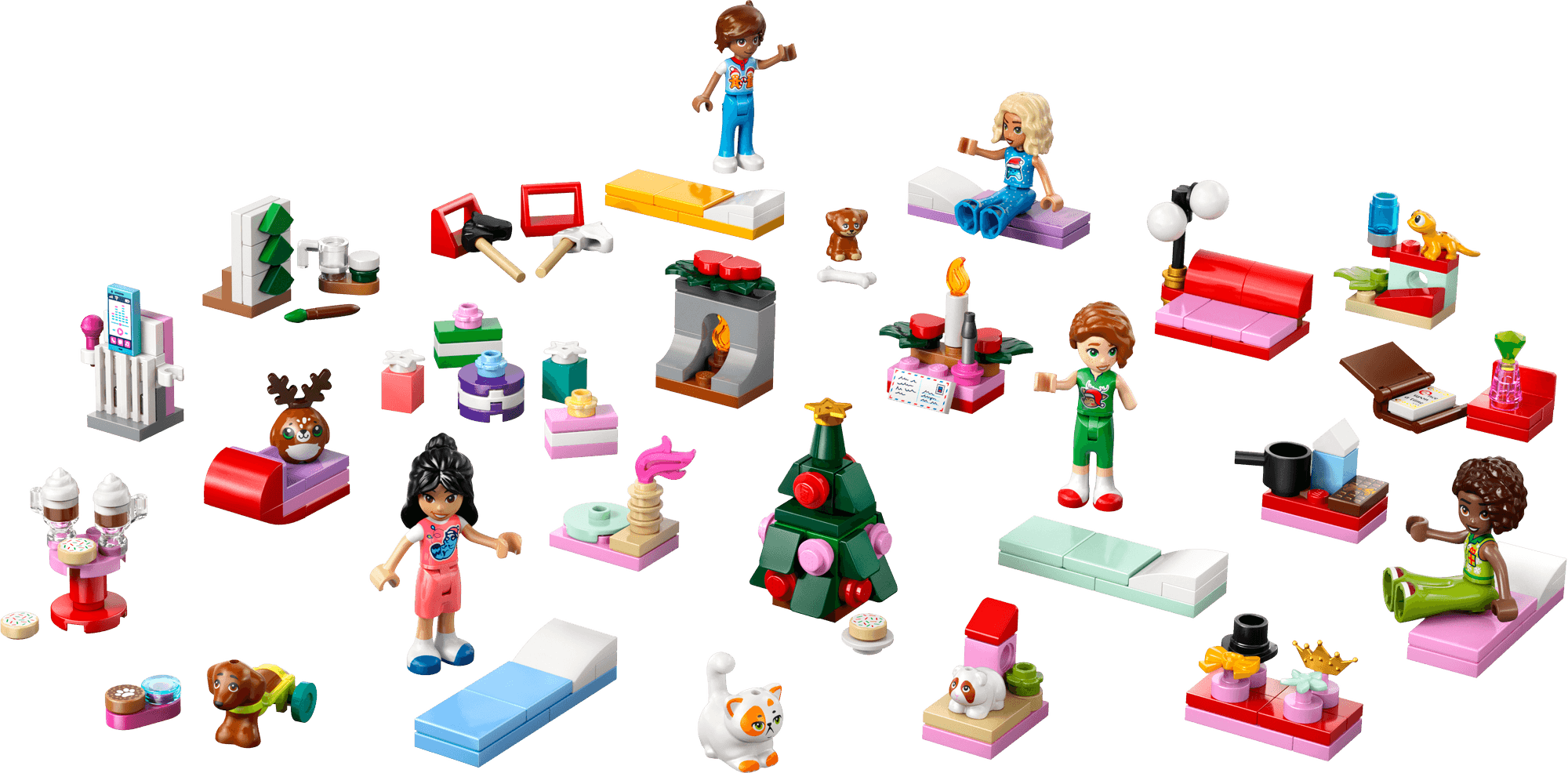 Lego friends - 42668 - calendario avvento friends 2025, sorpresa 6+ - LEGO FRIENDS, Lego