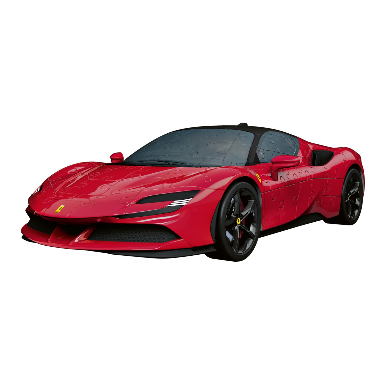 Ravensburger - puzzle 3d iconics: ferrari sf90 stradale - l'iconica supersportiva di maranello in puzzle 3d - RAVENSBURGER, RAVENSBURGER 3D PUZZLE