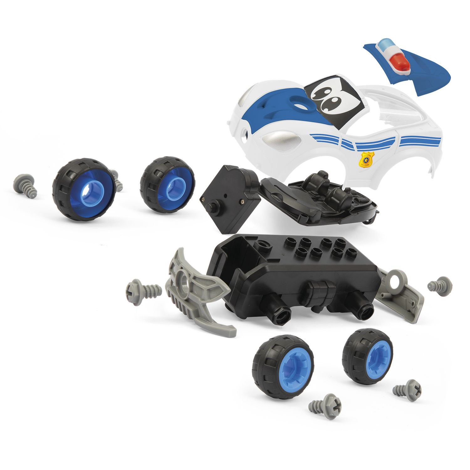 Macchinina 2 in 1 da montare e guidare con trapano elettrico - BABY SMILE