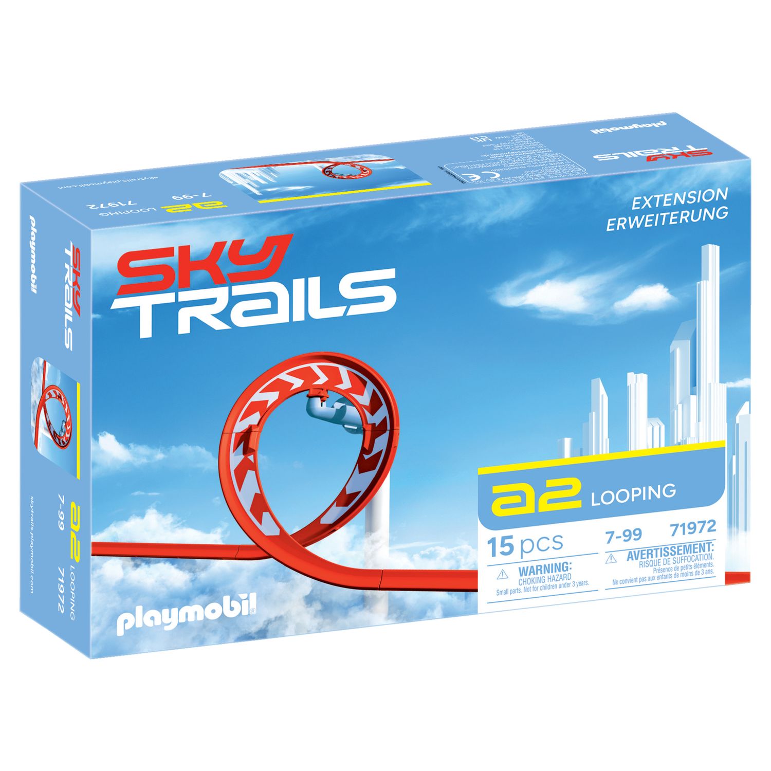 Sky trails 71972 looping per bambini dai 7 anni in su - Playmobil
