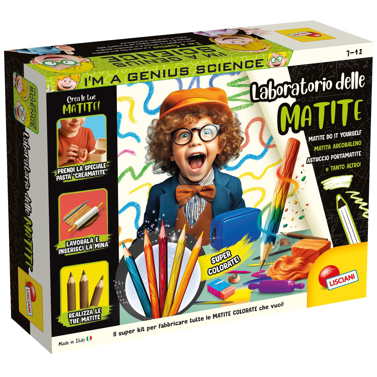 I'm a genius laboratorio matite - LISCIANI