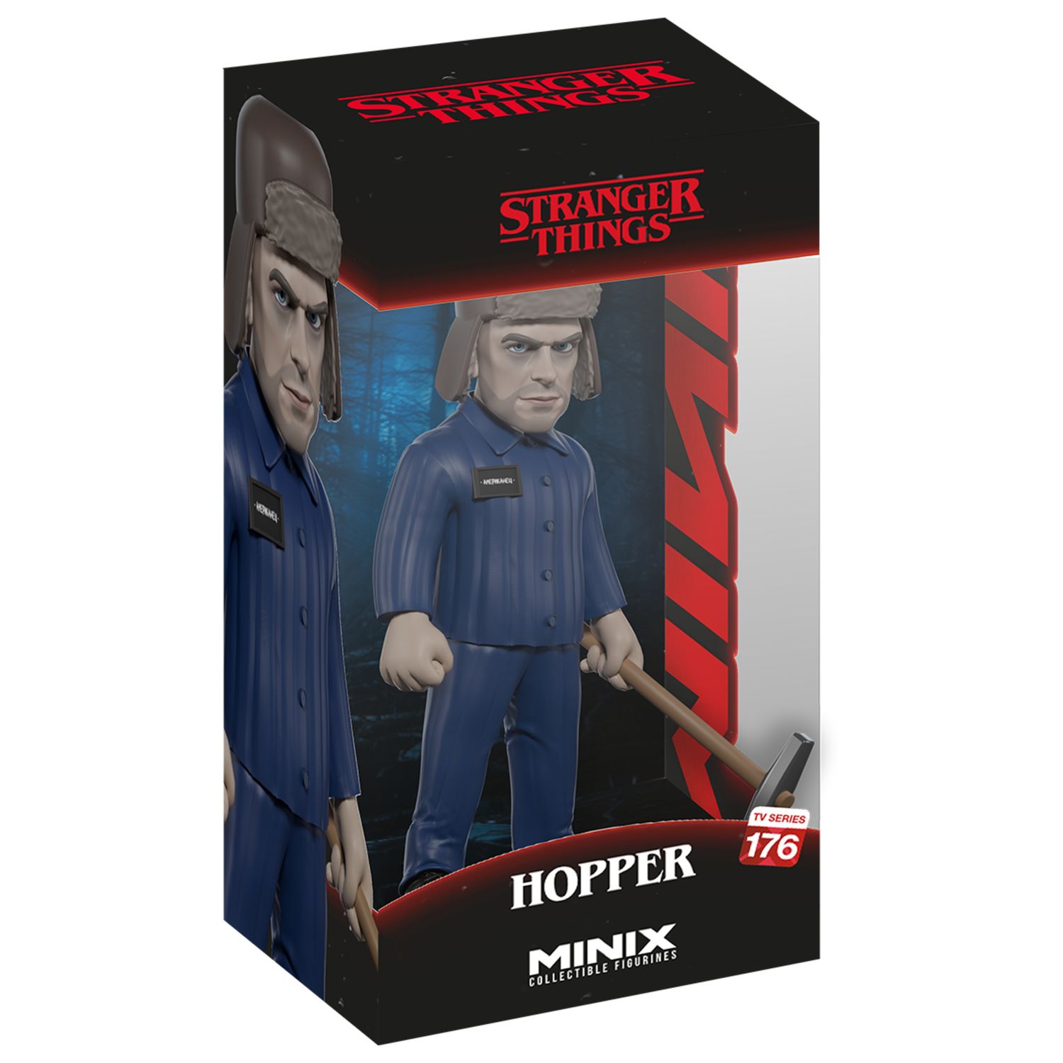 Minix collectible figurines - stranger things hopper s4 - MINIX, Stranger Things