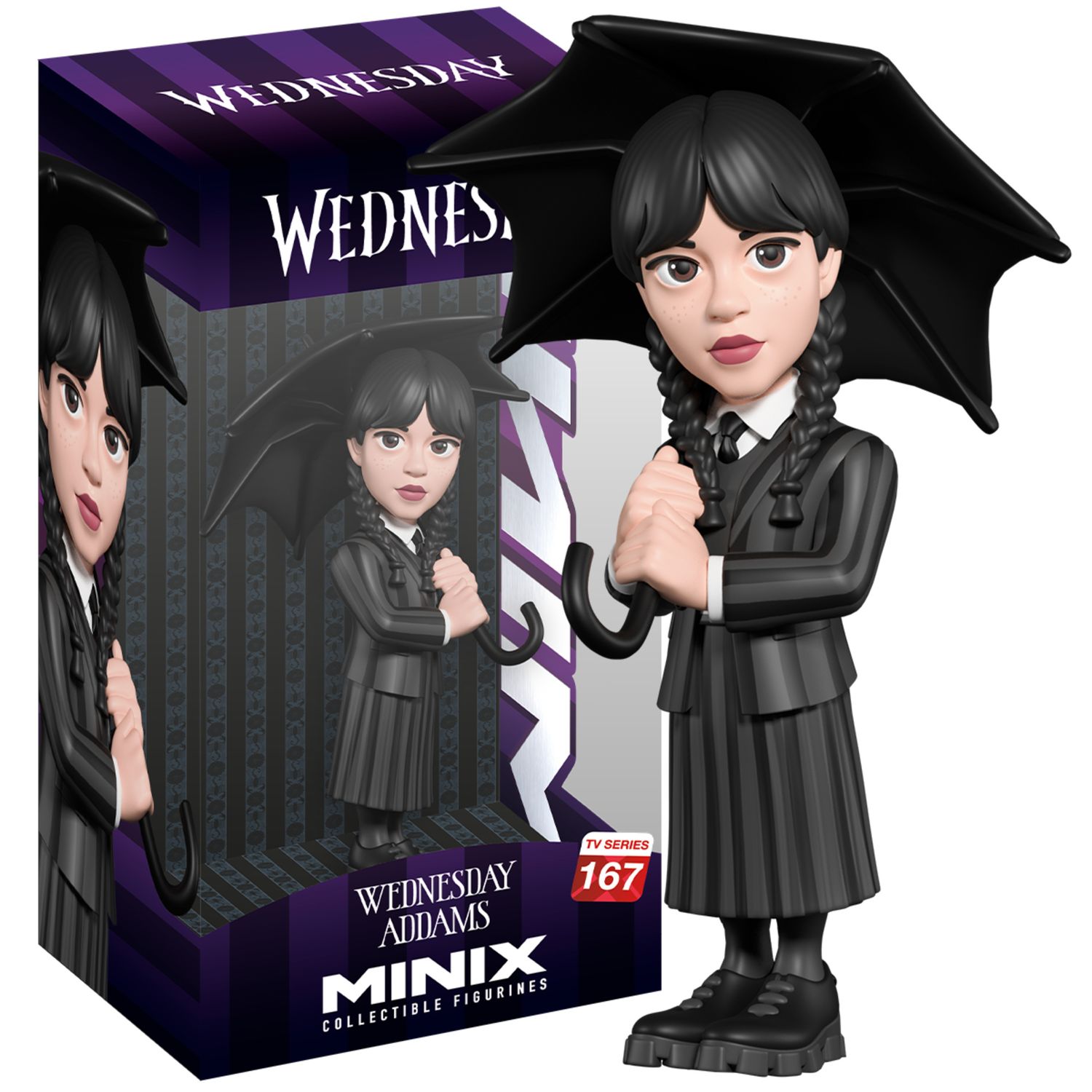 Minix collectible figurines - wednesday addams umbrella - MINIX