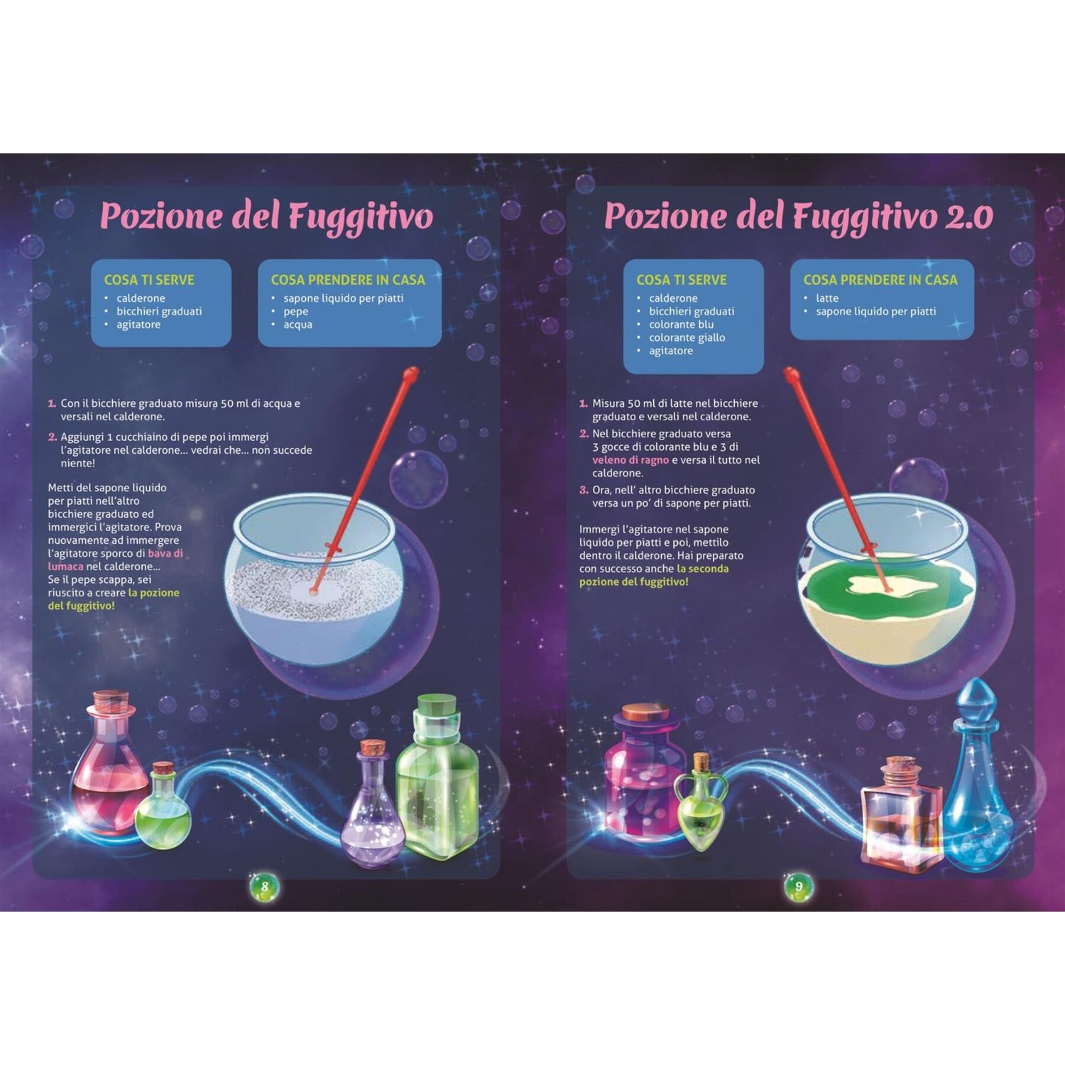 Clementoni - abracadabra - esperimenti e pozioni sorprendenti - 19436 - CLEMENTONI