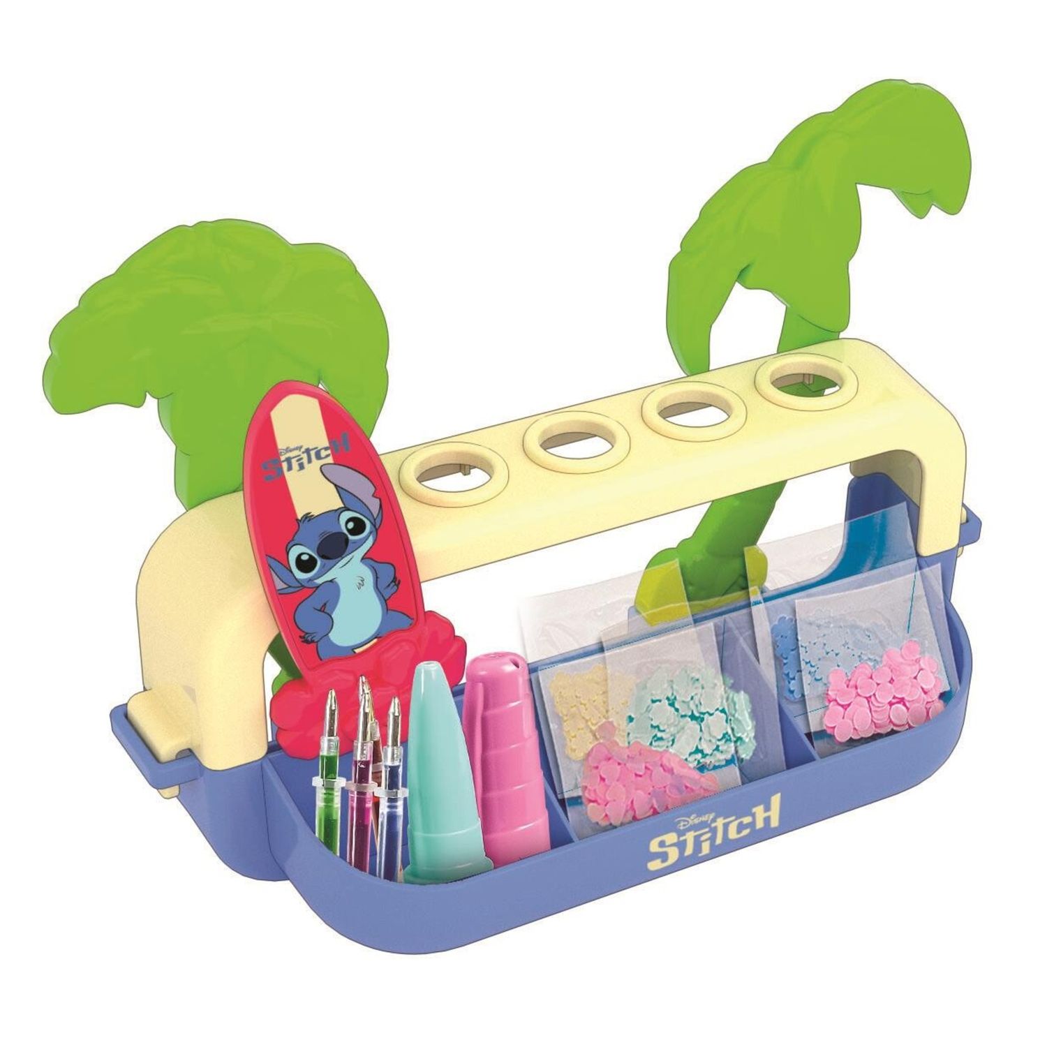 Clementoni - idea - laboratorio delle penne stitch - 18204 - CLEMENTONI, Disney Stitch