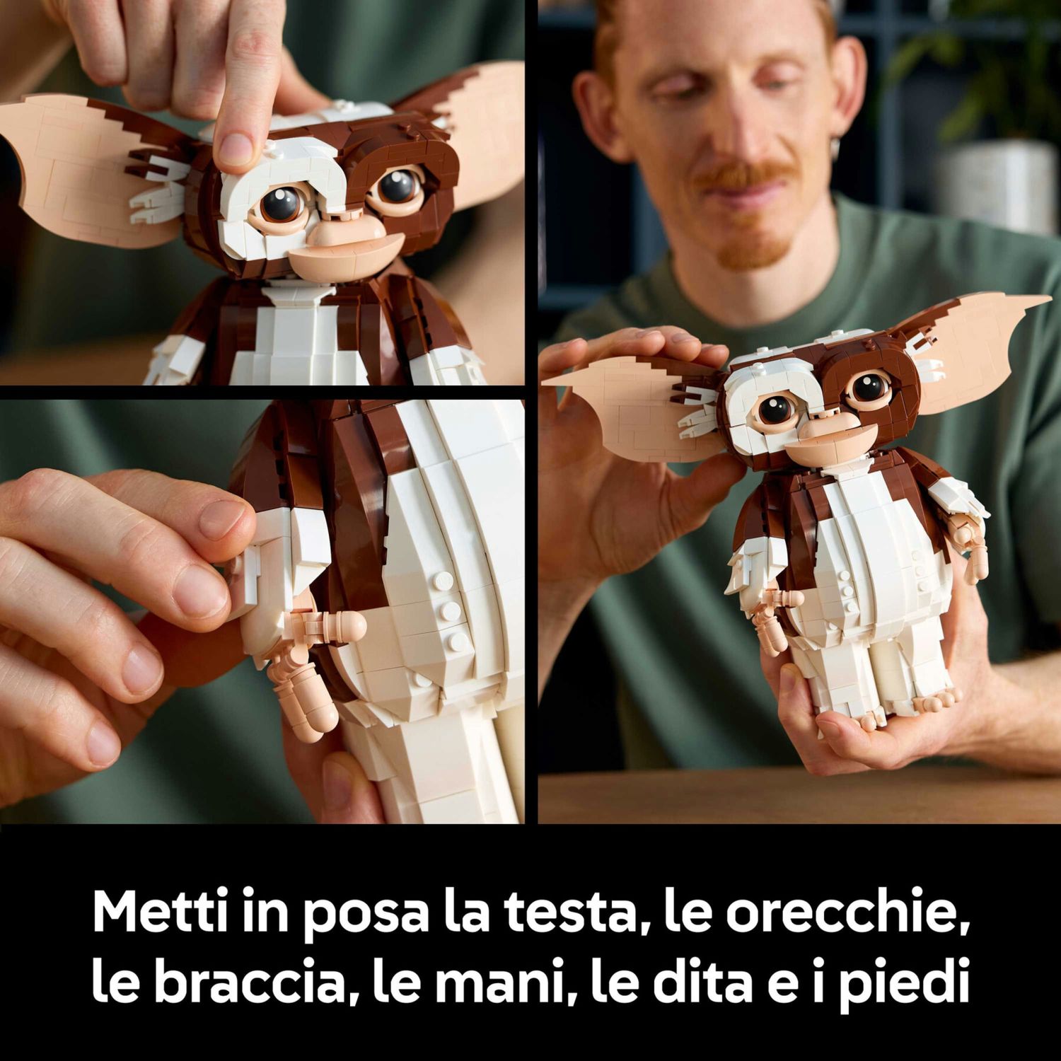 Lego ideas 21361 gremlins gizmo action figure da costruire ed esporre - LEGO IDEAS