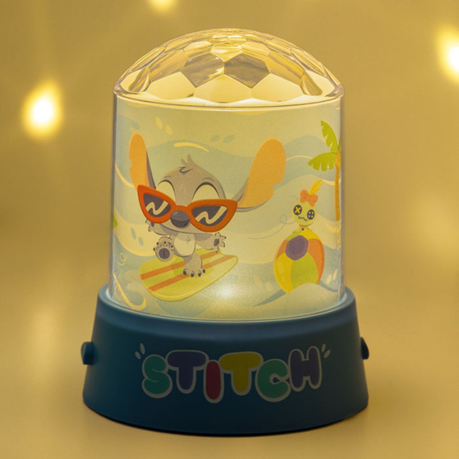 Disney stitch - lampada proiettore 11cm con effetti colore - Disney Stitch