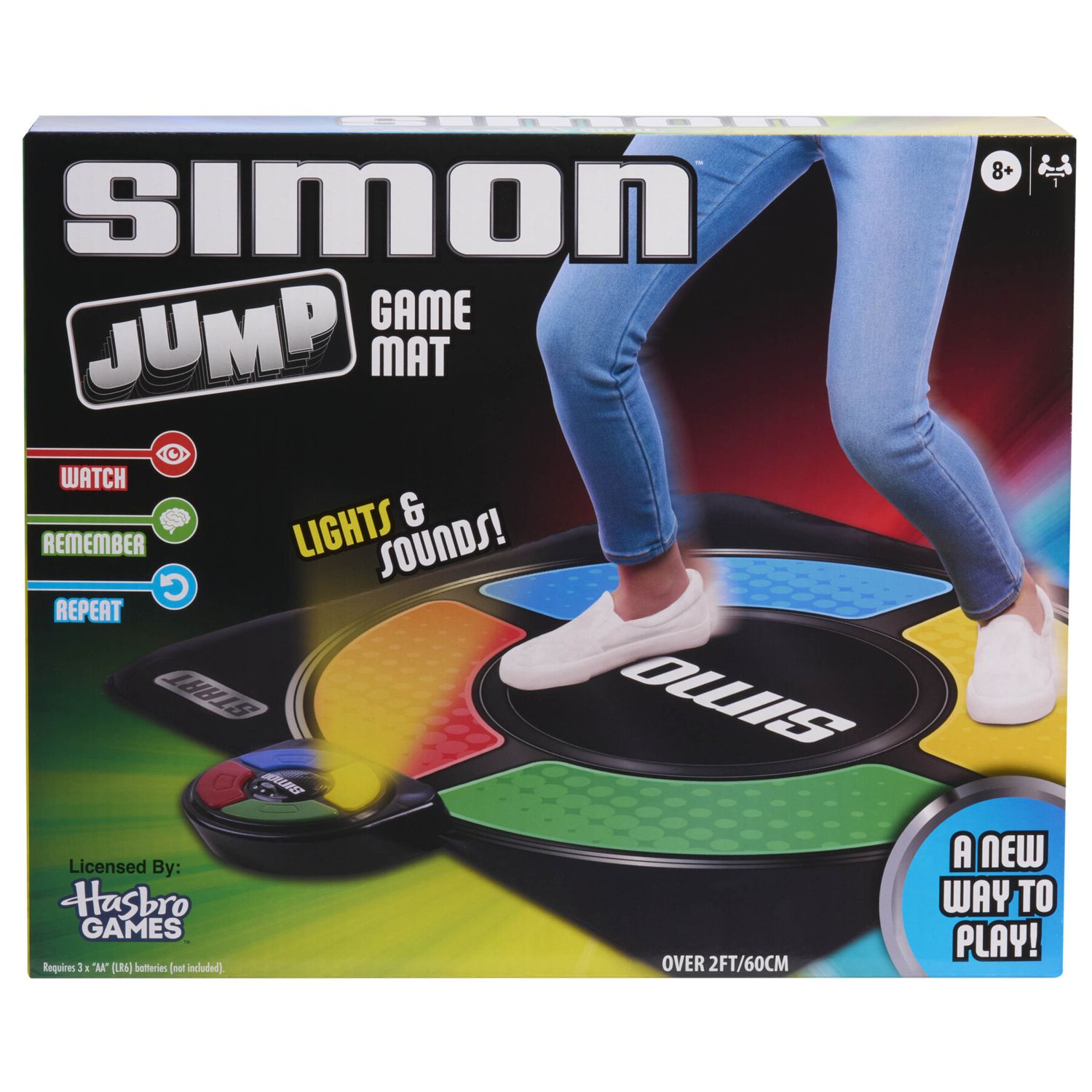 Hasbro simon jump game mat - tappeto gioco hasbro simon con luci e suoni - HASBRO