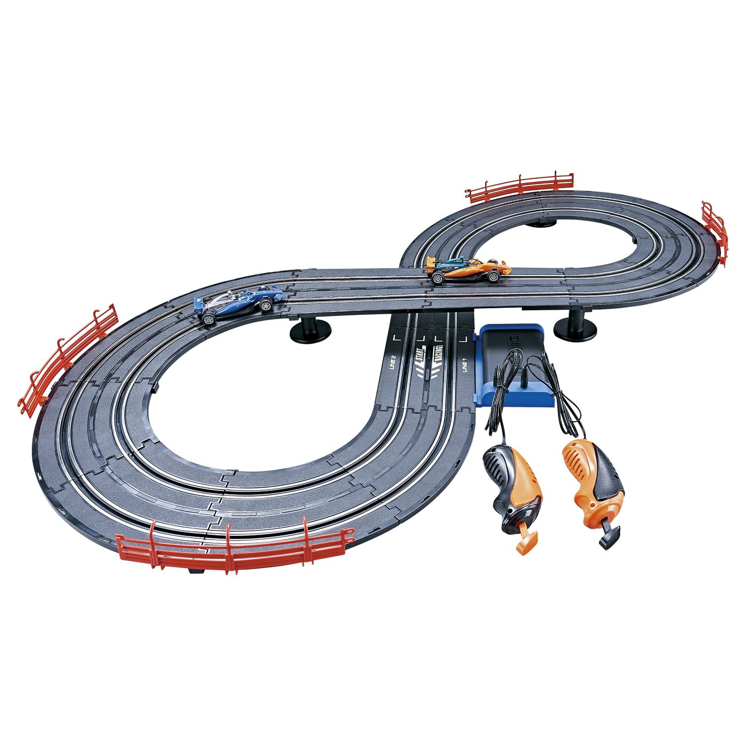 Velocity track - pista rc 280 cm con 2 macchinine - MOTOR & CO R/C