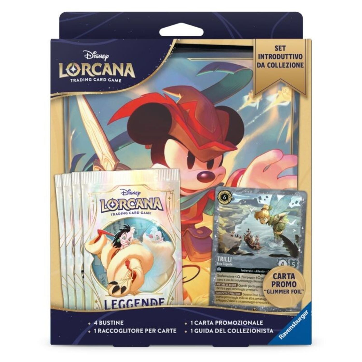 Disney lorcana set introduttivo da collezione ravensburger - RAVENSBURGER, Disney, Lorcana