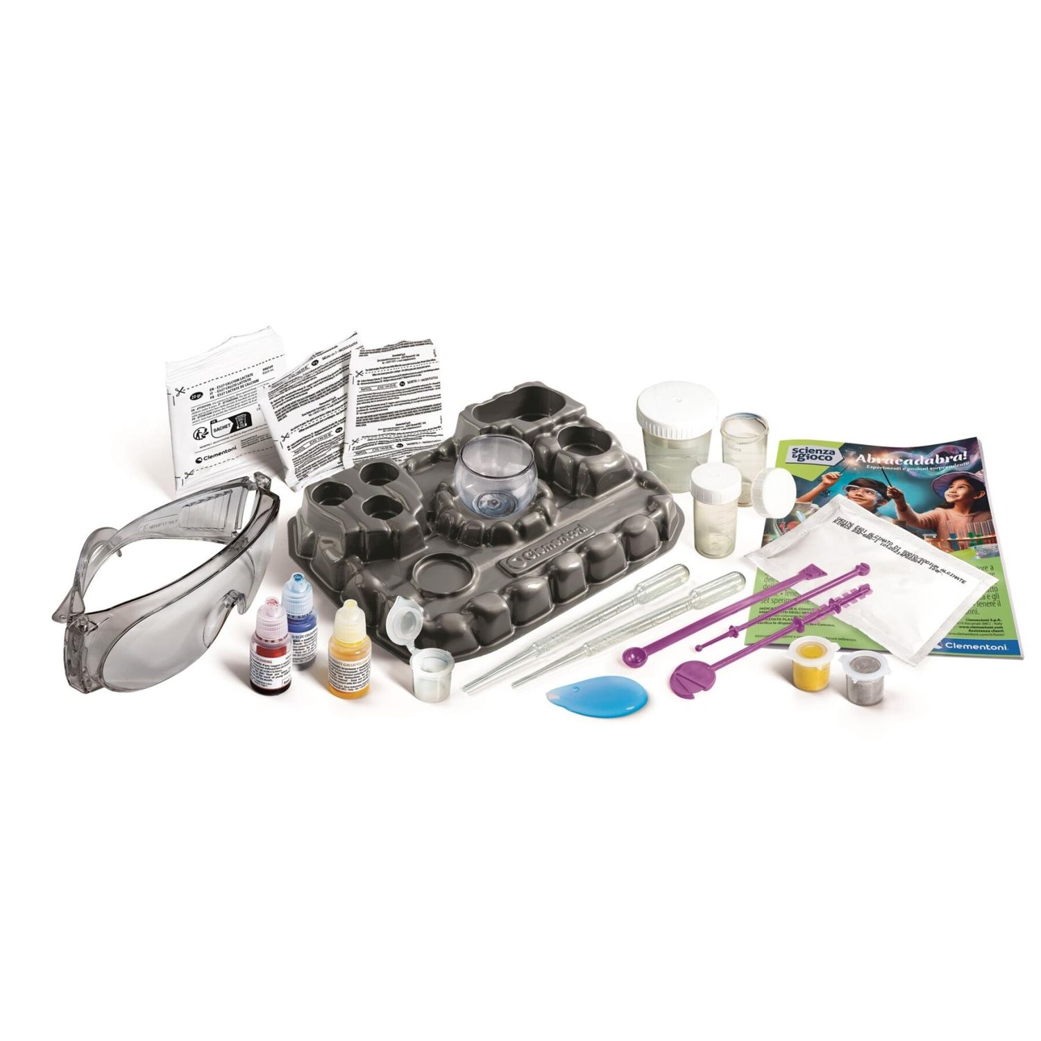 Clementoni - abracadabra - esperimenti e pozioni sorprendenti - 19436 - CLEMENTONI