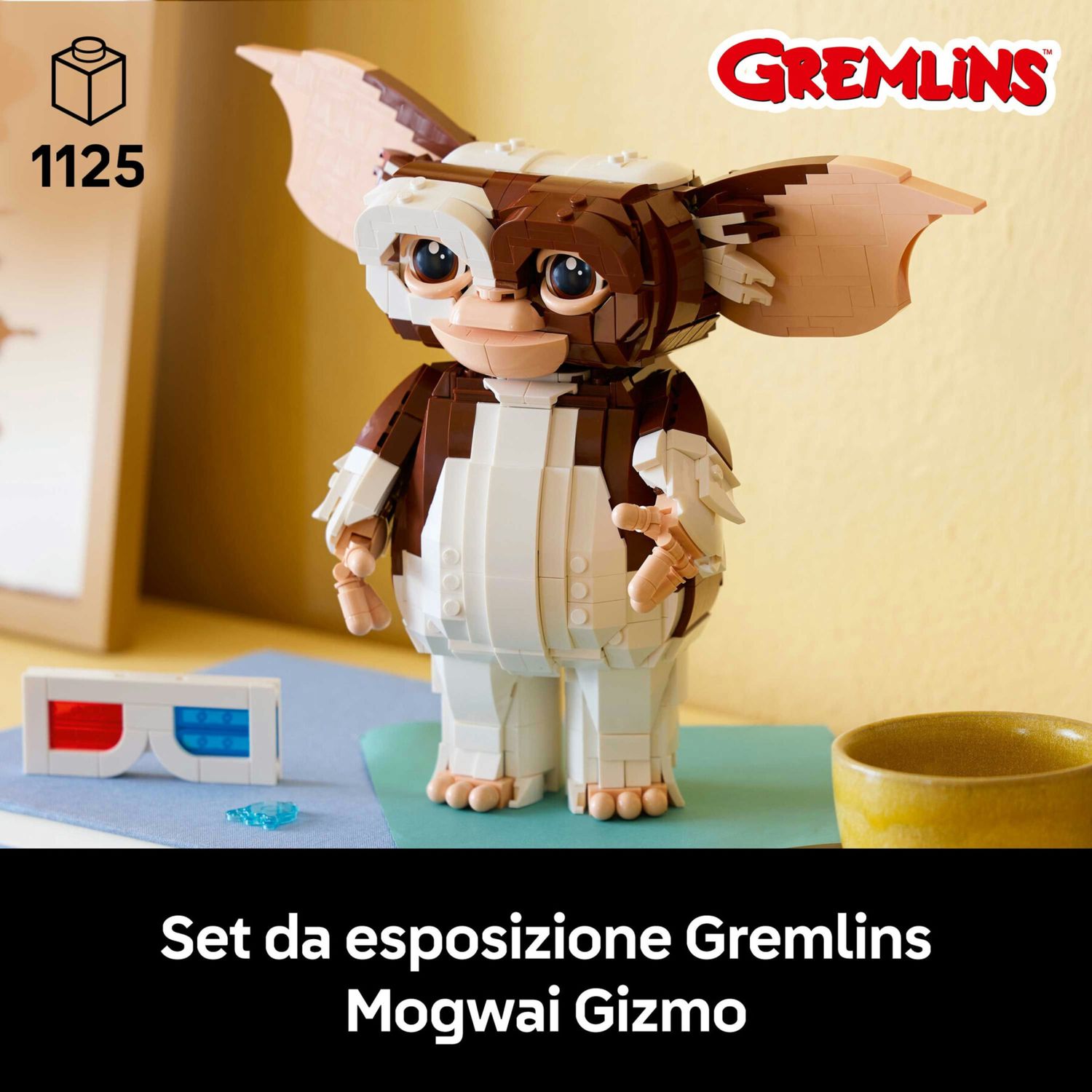 Lego ideas 21361 gremlins gizmo action figure da costruire ed esporre - LEGO IDEAS