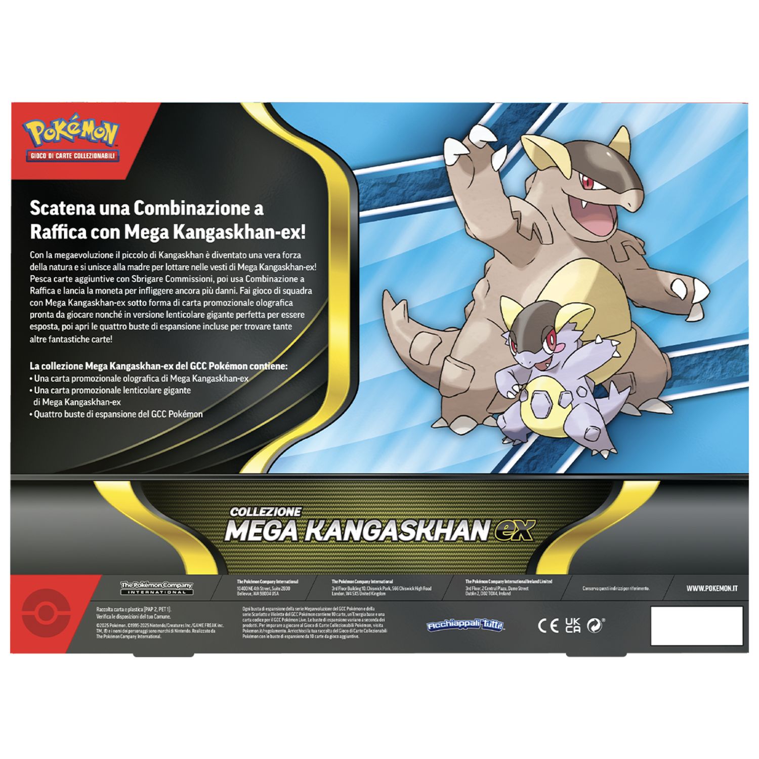 Pokémon collezione mega kangaskhan-ex - POKEMON