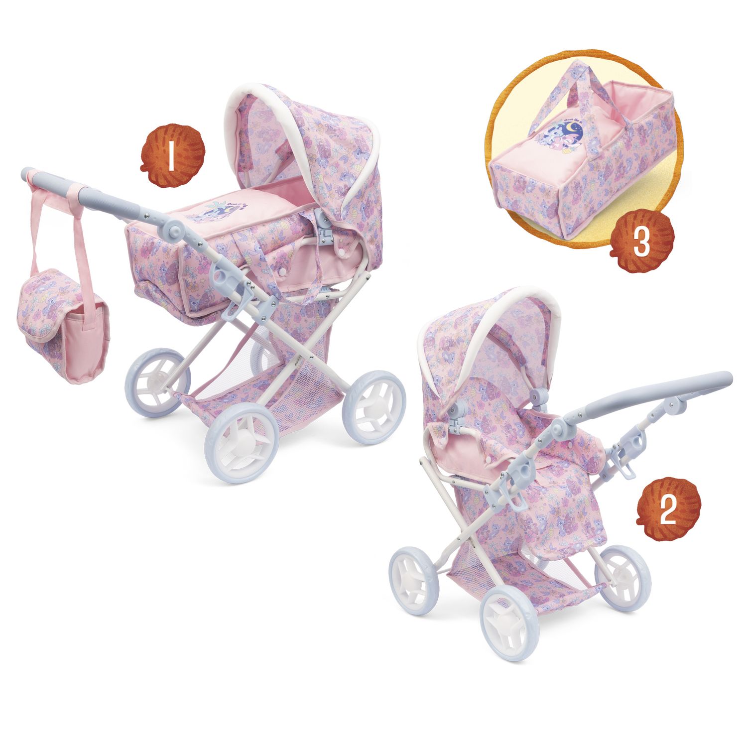 Carrozzina 3in1 disney stitch - LOVE BEBÈ, Disney Stitch