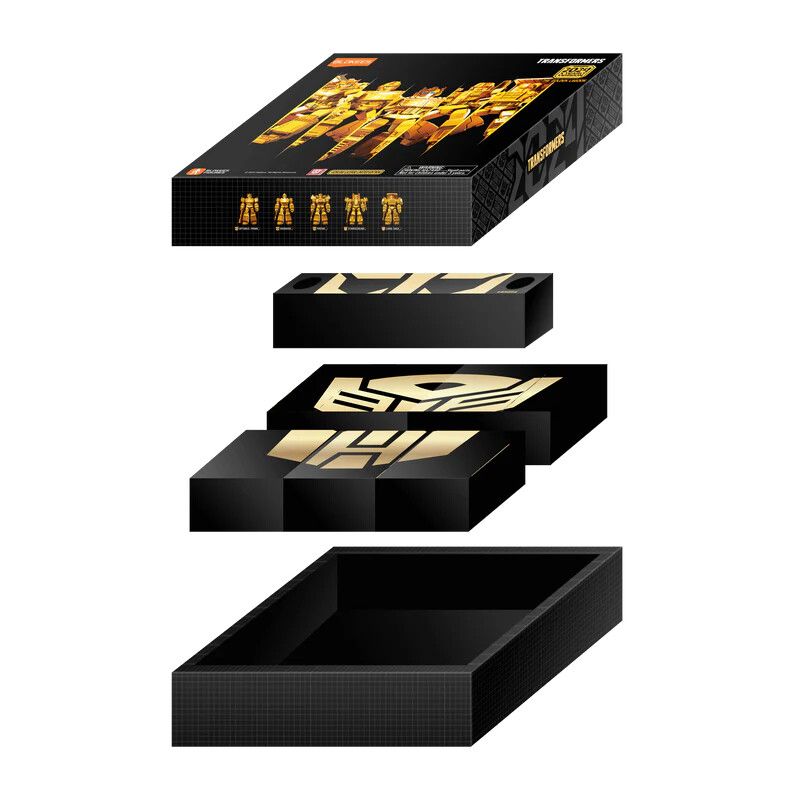 Blokees figures - transformers  limited edition - x yearly version 2024 the golden lagoon - BLOKEES