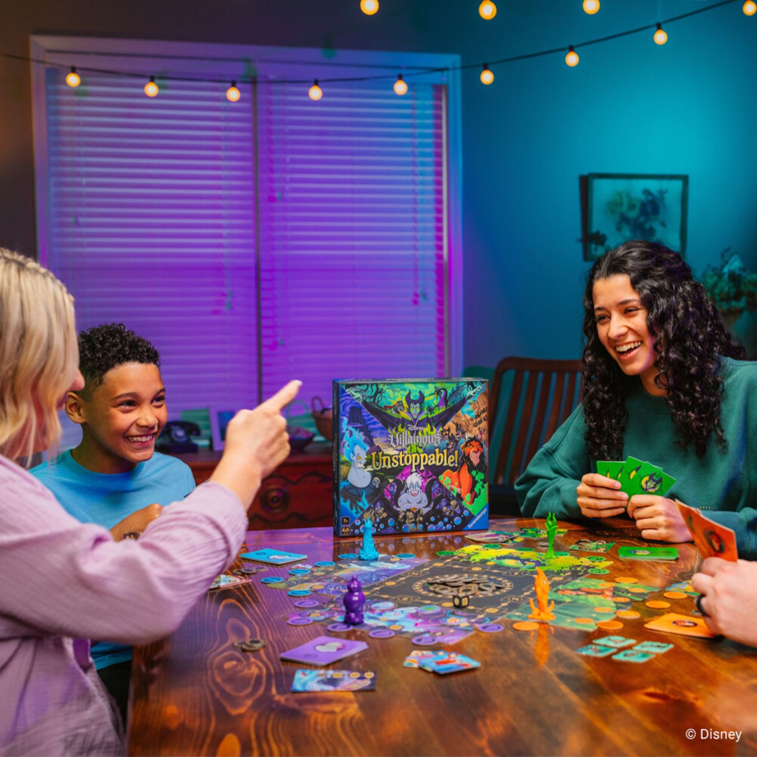 Ravensburger 24694 - disney villainous unstoppable! gioco da tavolo famiglia - Disney