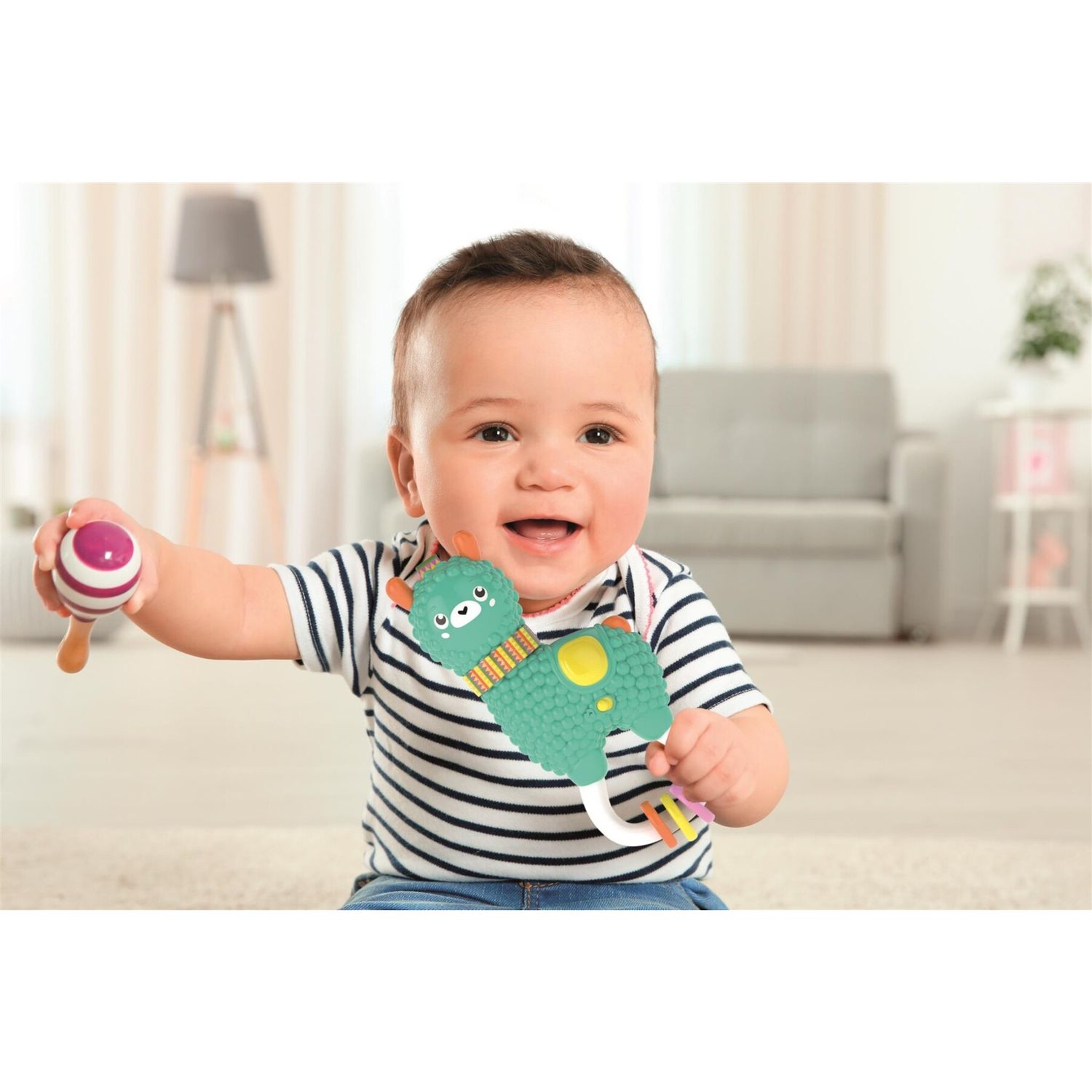 Clementoni - happy alpaca - light & melodies - 17505 - CLEMENTONI