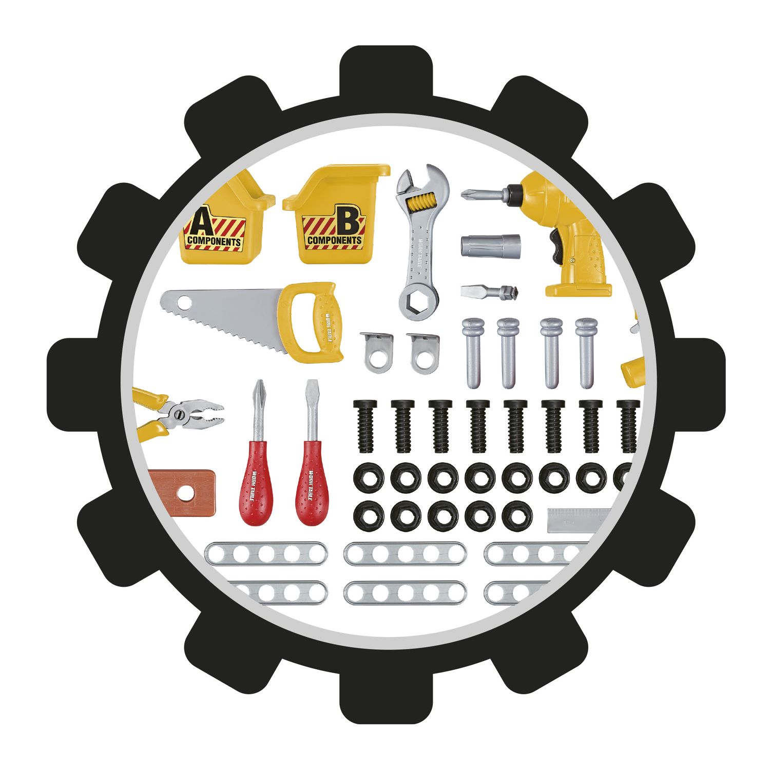 Banco da lavoro con trapano elettrico - BRIKKOLO, SUPERSTAR