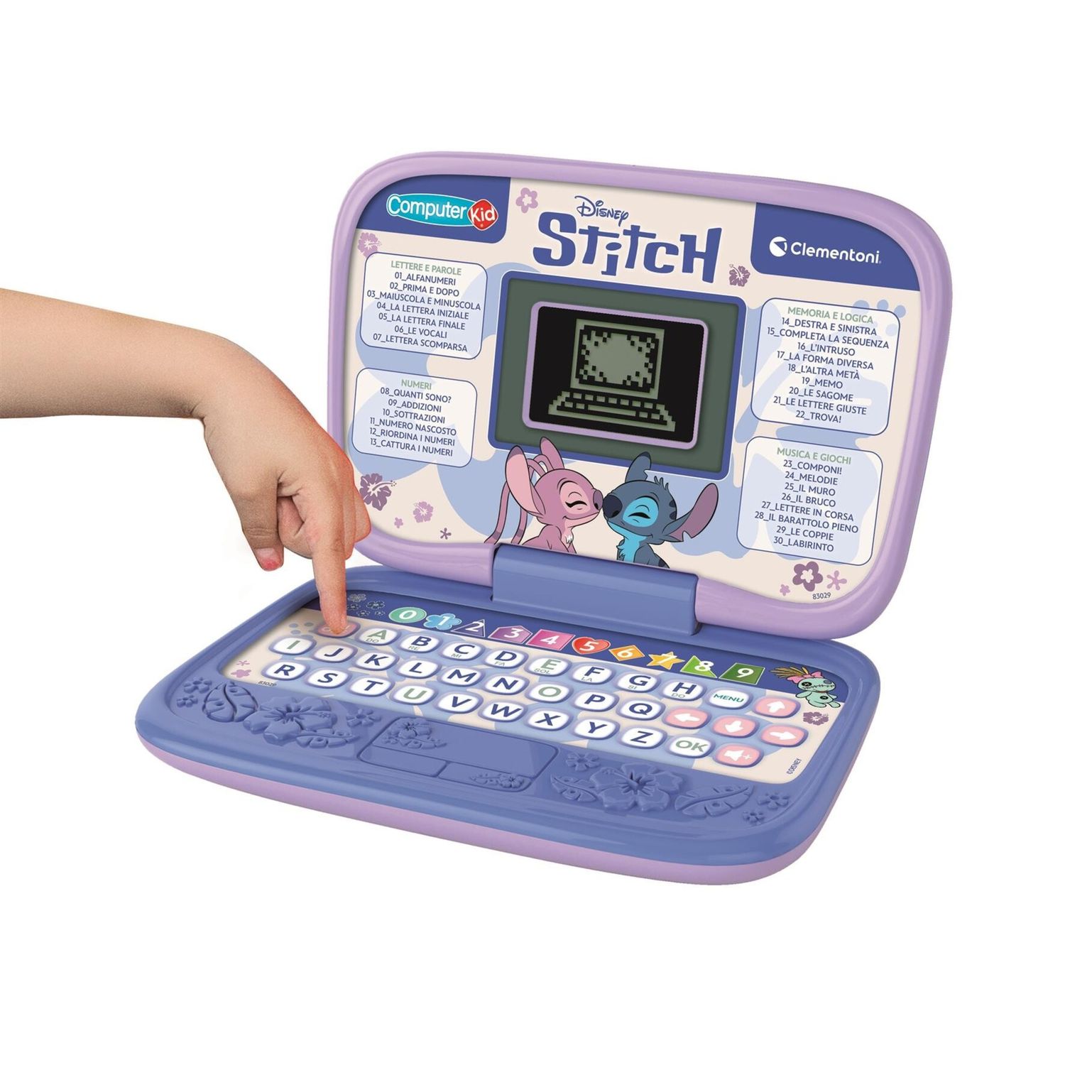 Clementoni - stitch smart start lapt ita - 83029 - CLEMENTONI, Disney, Disney Stitch