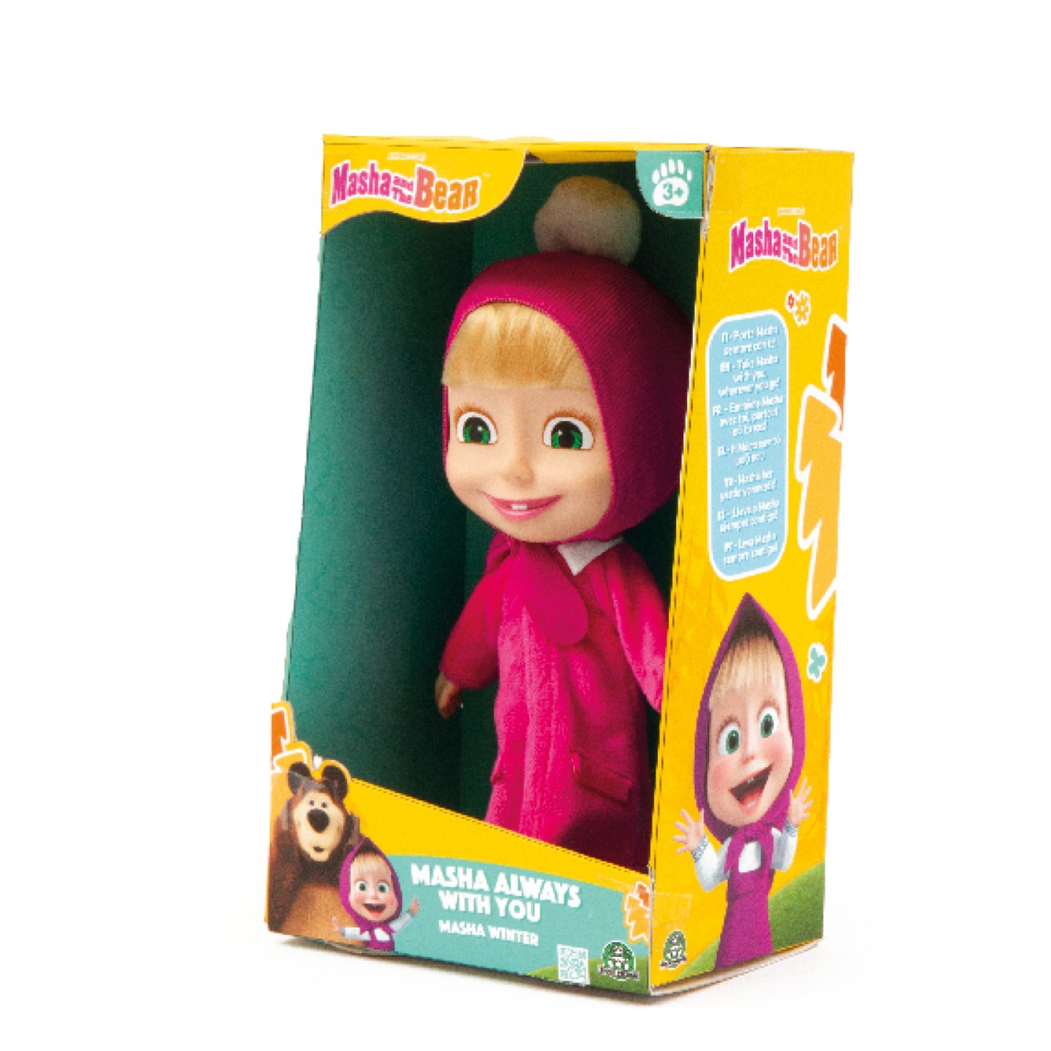 Masha  doll  23  cm  winter - masha  doll  23  cm  winter - MASHA & ORSO