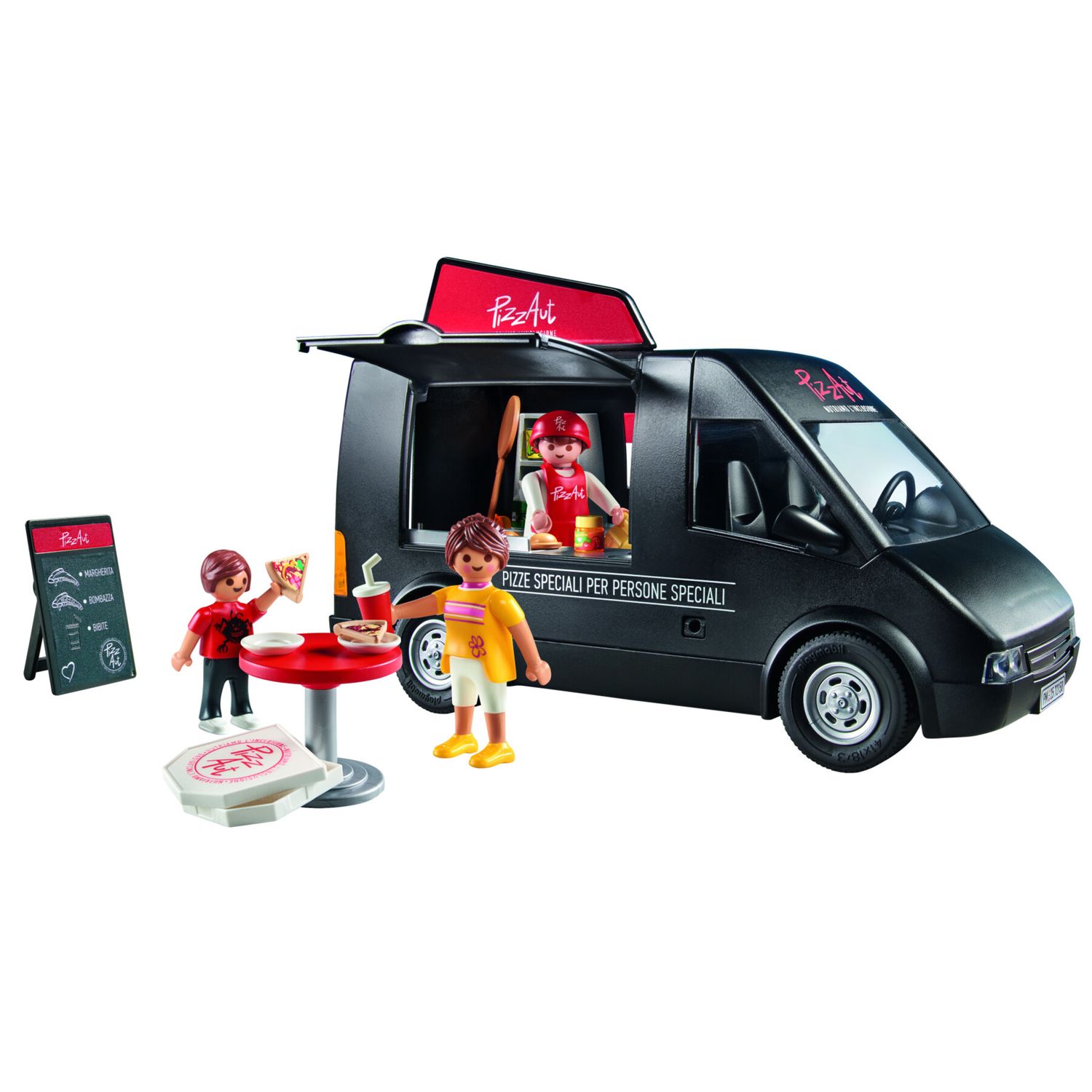 Playmobil 72158 pizzautobus - esclusiva toys center - Playmobil