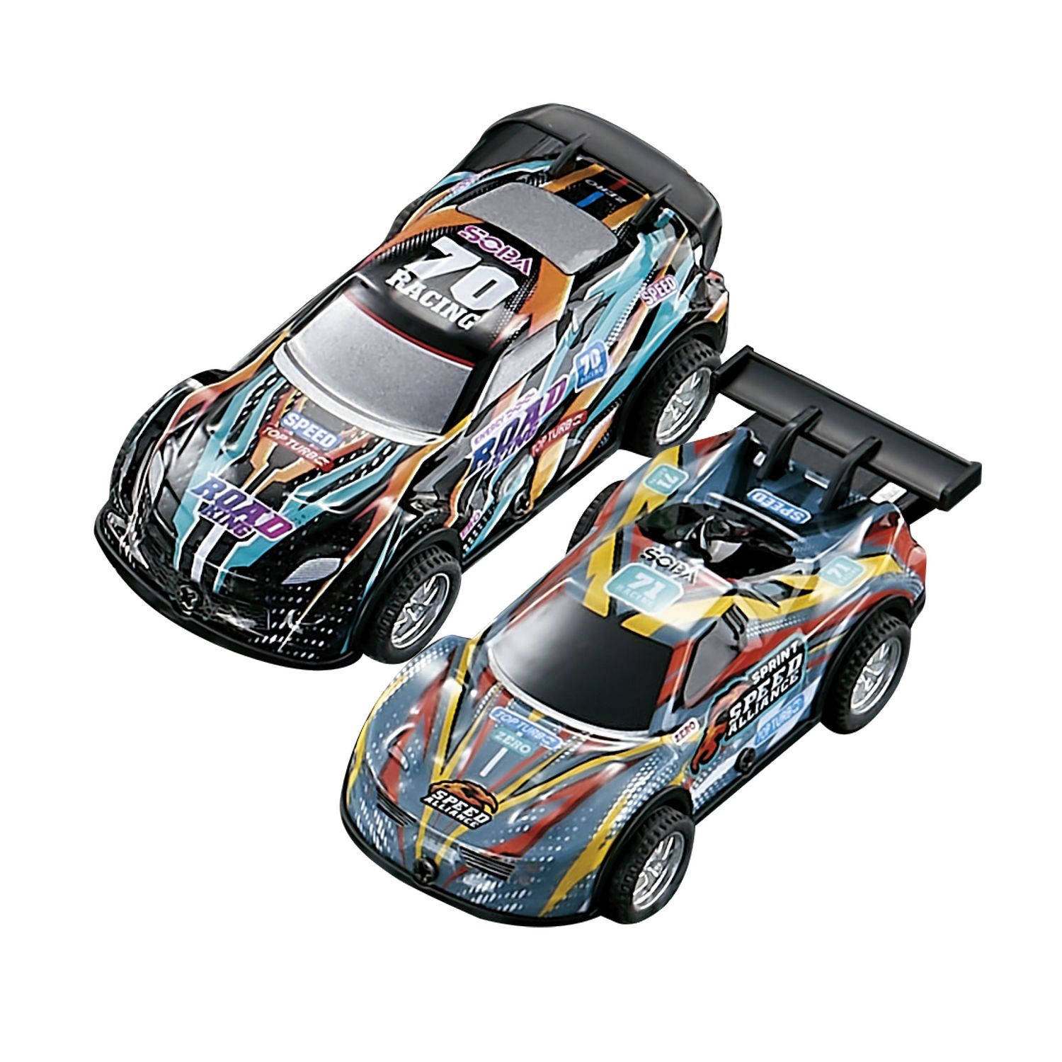 Adrenaline flash highway - pista automobili rc 1:43 con luci - MOTOR & CO R/C