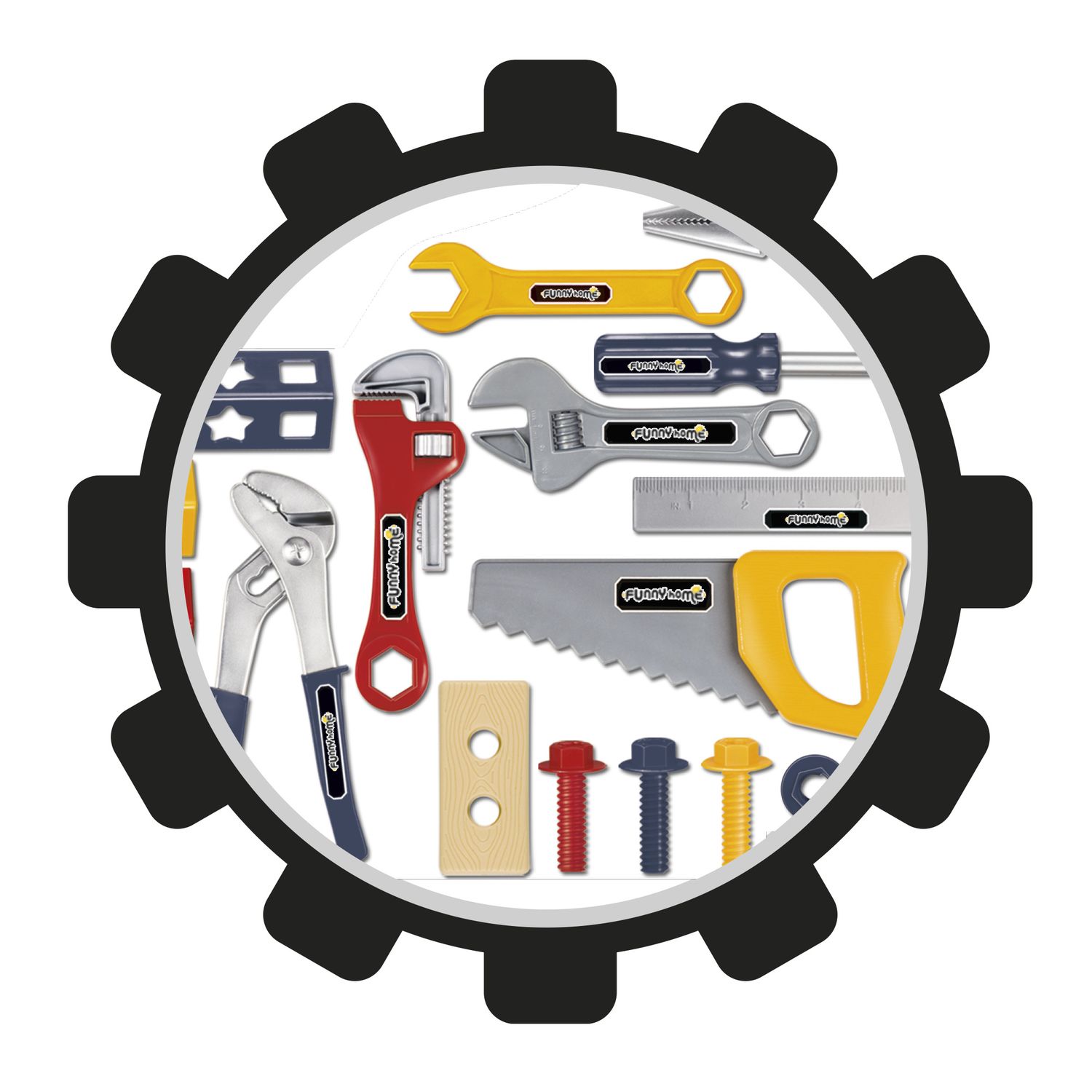 Cassetta degli attrezzi 22pcs - FUNNY HOME