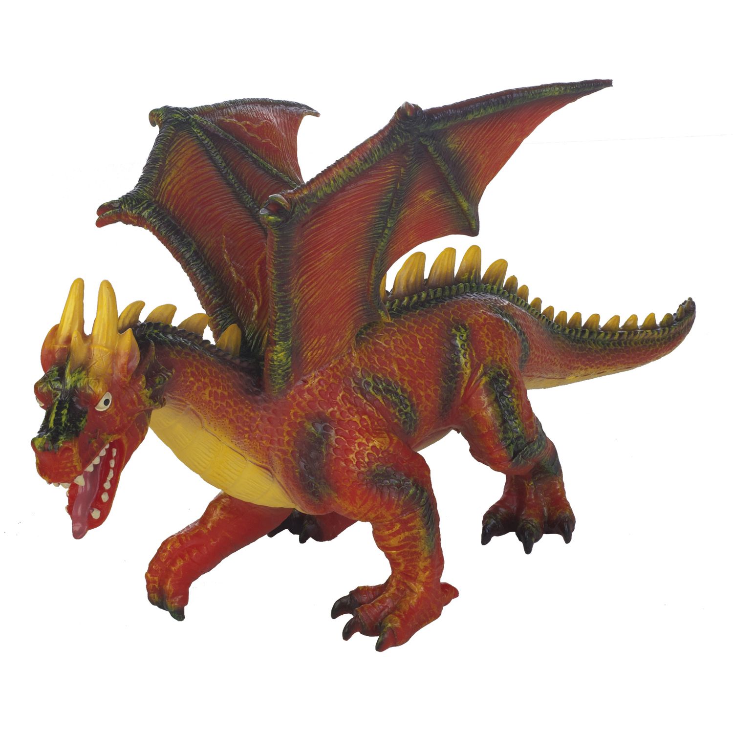 Drago morbido 46 cm - assortito - 3 modelli - ANIMAL WORLD