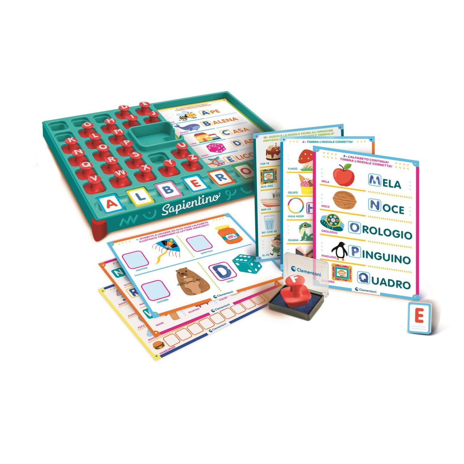 Clementoni - timbri dalla a alla z - 16693 - CLEMENTONI, SAPIENTINO