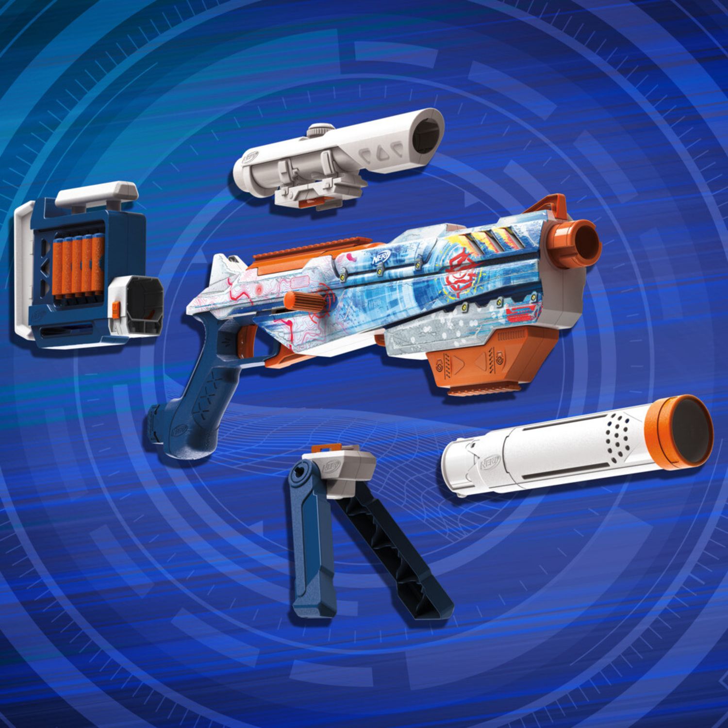 Blaster arctic zerostriker - nerf - NERF