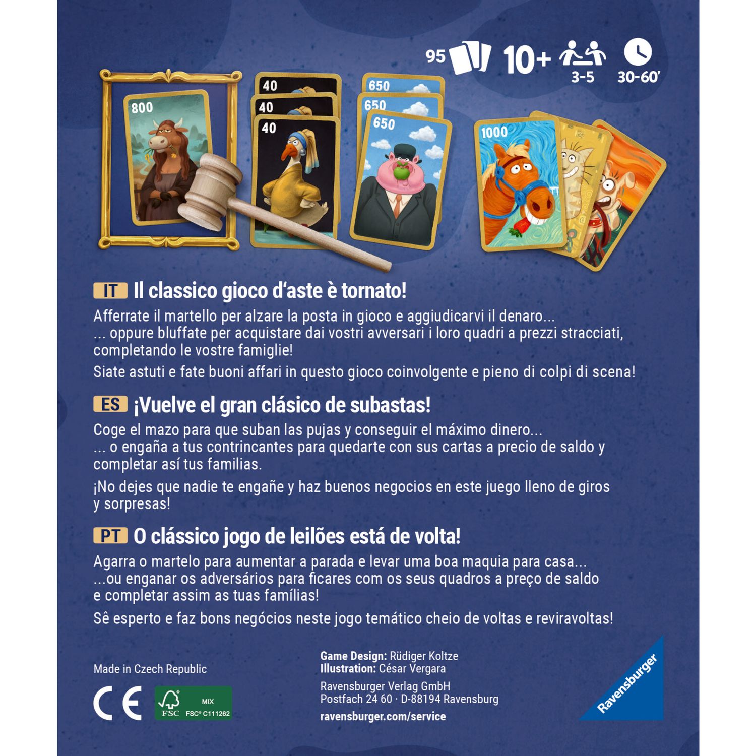 Ravenburger - il mercato delle vacche - RAVENSBURGER