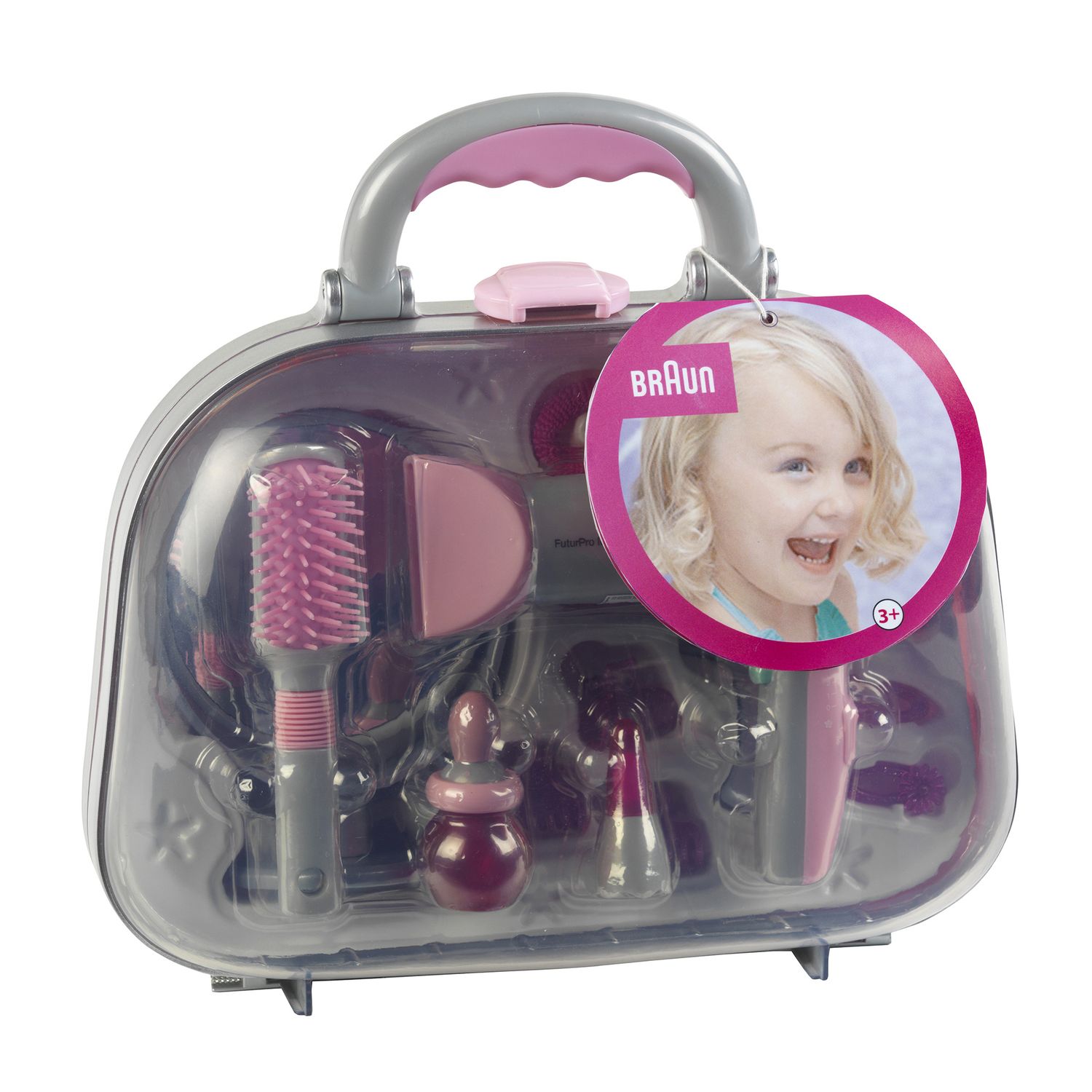 Valigetta phon braun giocattolo per bambini - styling e divertimento - MISS FASHION ORIG