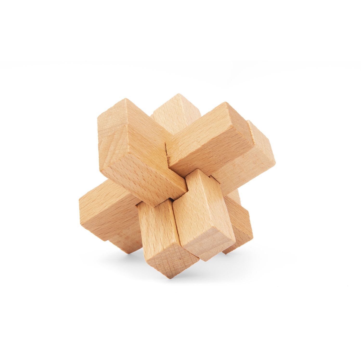 4 rompicapi in legno - giochi di logica e concentrazione - ZIG ZAG